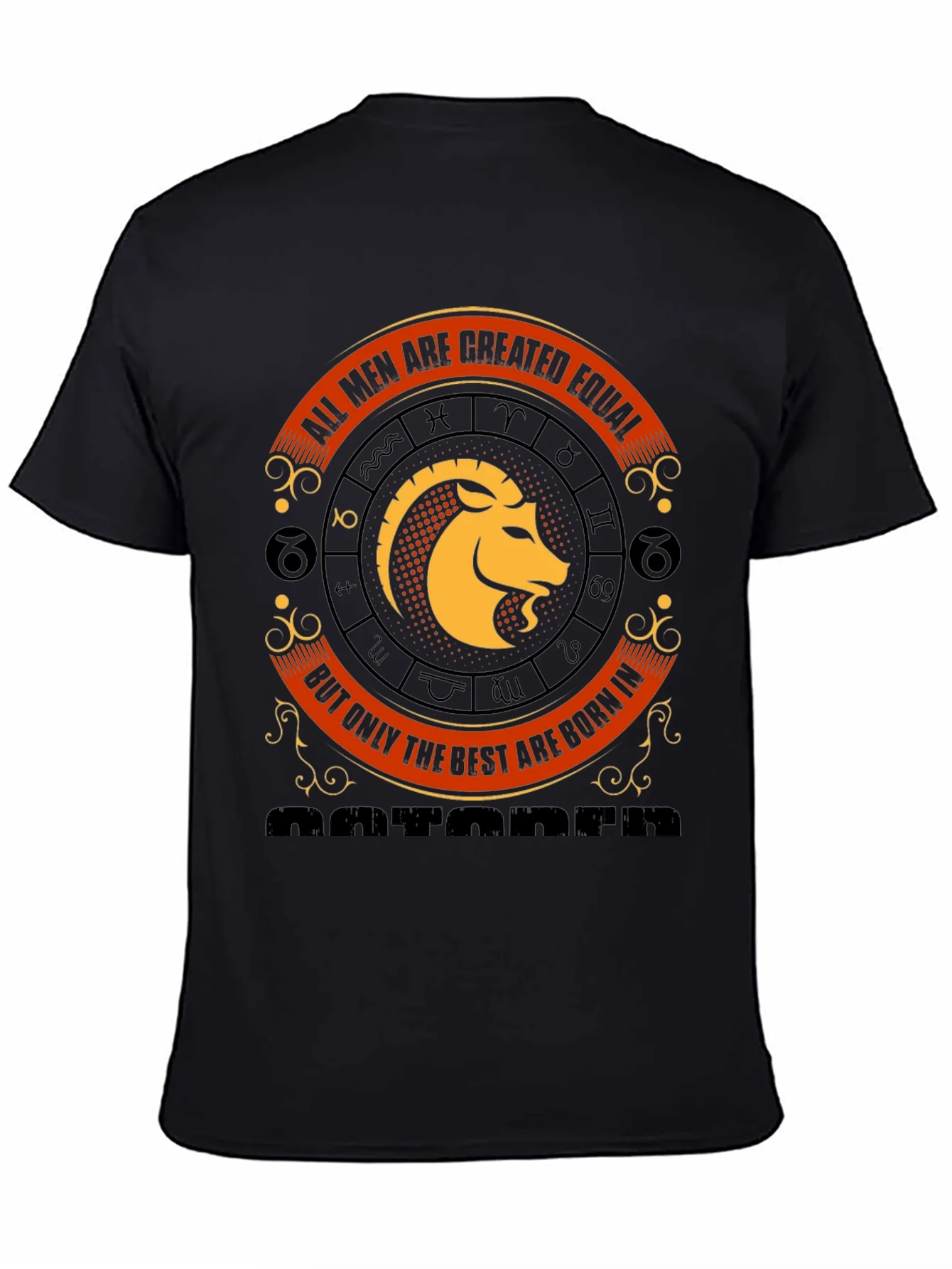 Zodiac Capricorn T-Shirt - All Men Are Created Equal
