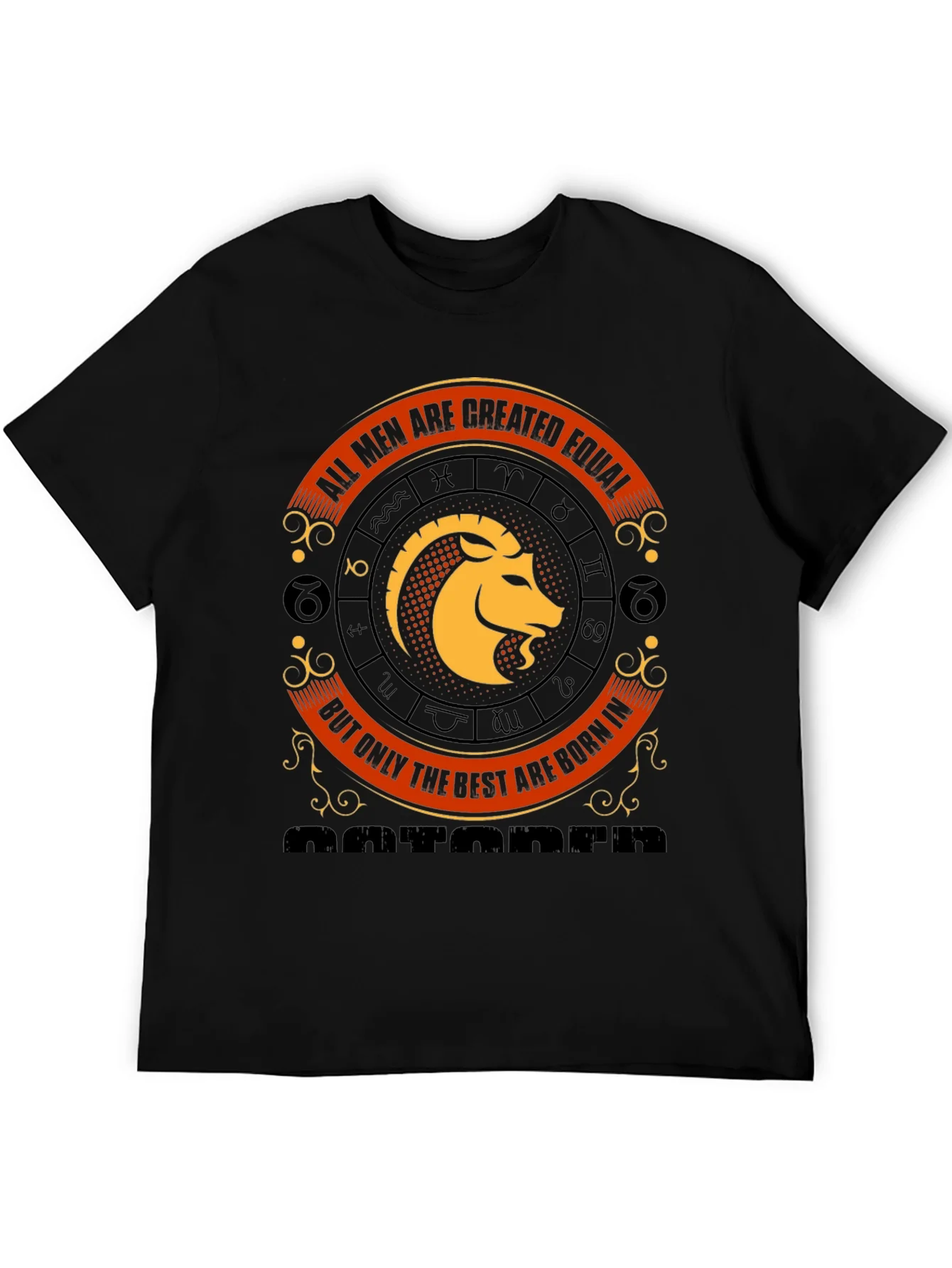 Zodiac Capricorn T-Shirt - All Men Are Created Equal
