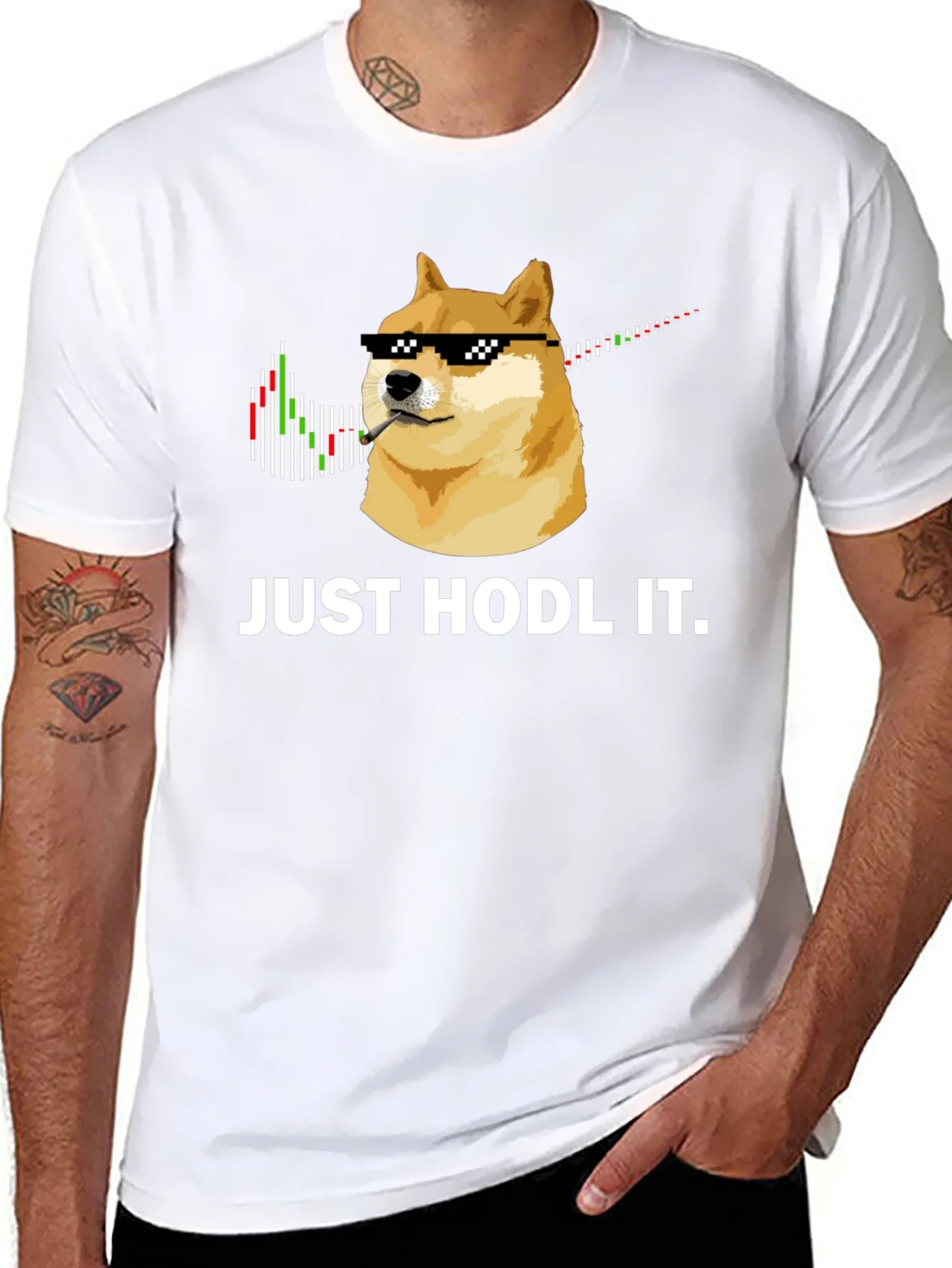 Just Hodl It Dogecoin T-Shirt