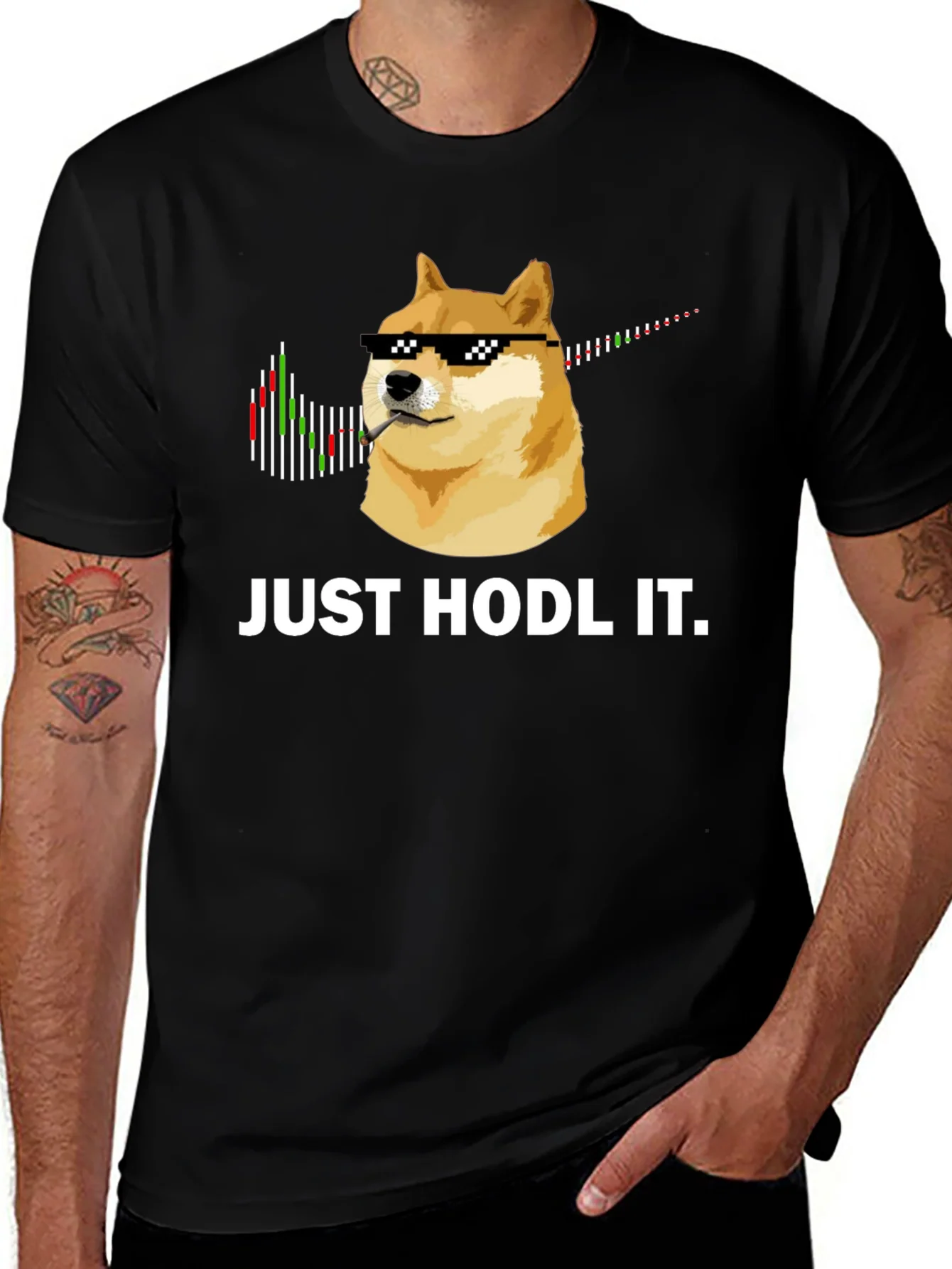 Just Hodl It Dogecoin T-Shirt
