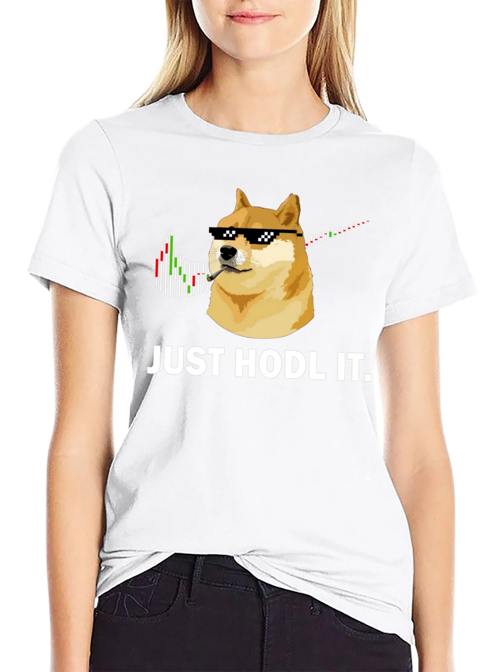 Just Hodl It Dogecoin T-Shirt