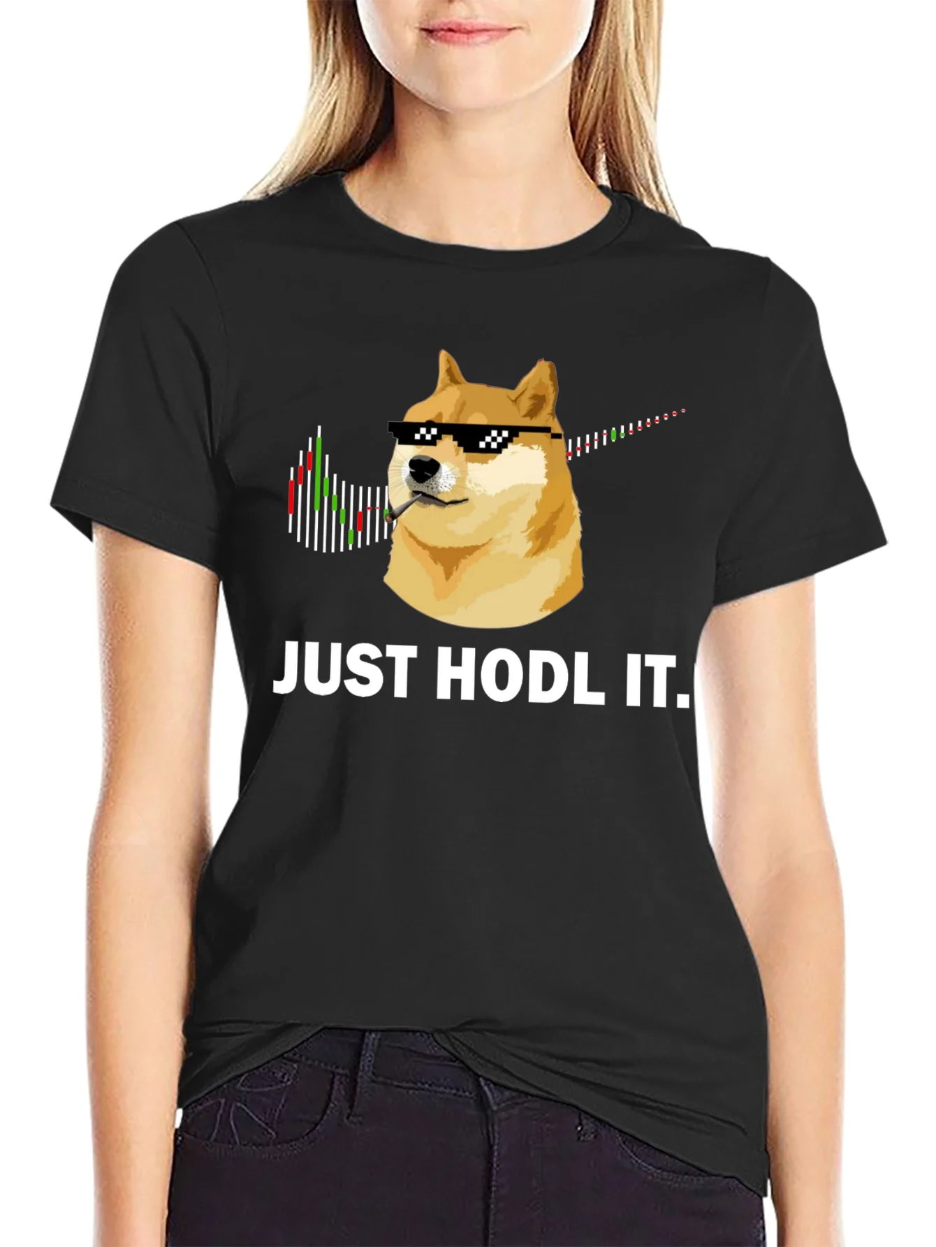 Just Hodl It Dogecoin T-Shirt