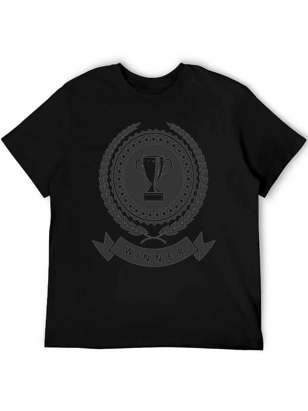 Winner Trophy Graphic T-Shirt - Stylish Champion Tee