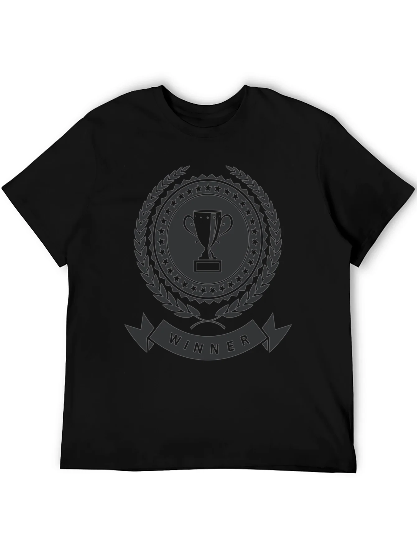 Winner Trophy Graphic T-Shirt - Stylish Champion Tee