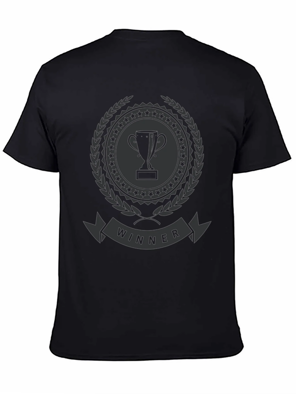 Winner Trophy Graphic T-Shirt - Stylish Champion Tee
