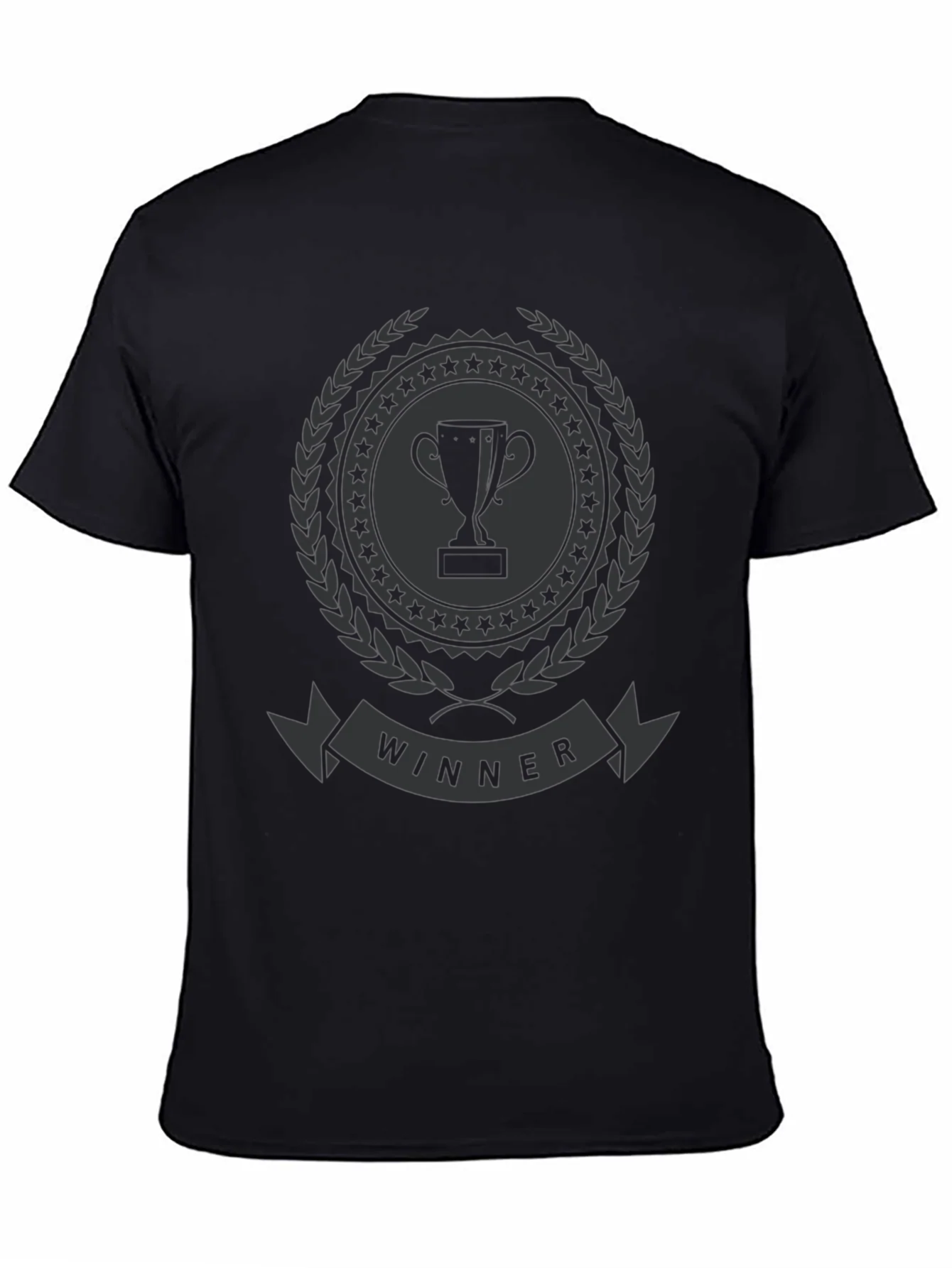 Winner Trophy Graphic T-Shirt - Stylish Champion Tee