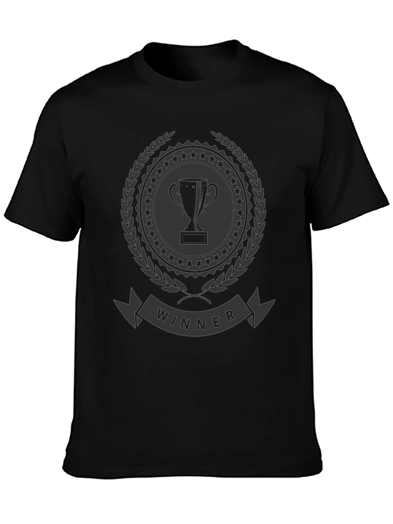 Winner Trophy Graphic T-Shirt - Stylish Champion Tee