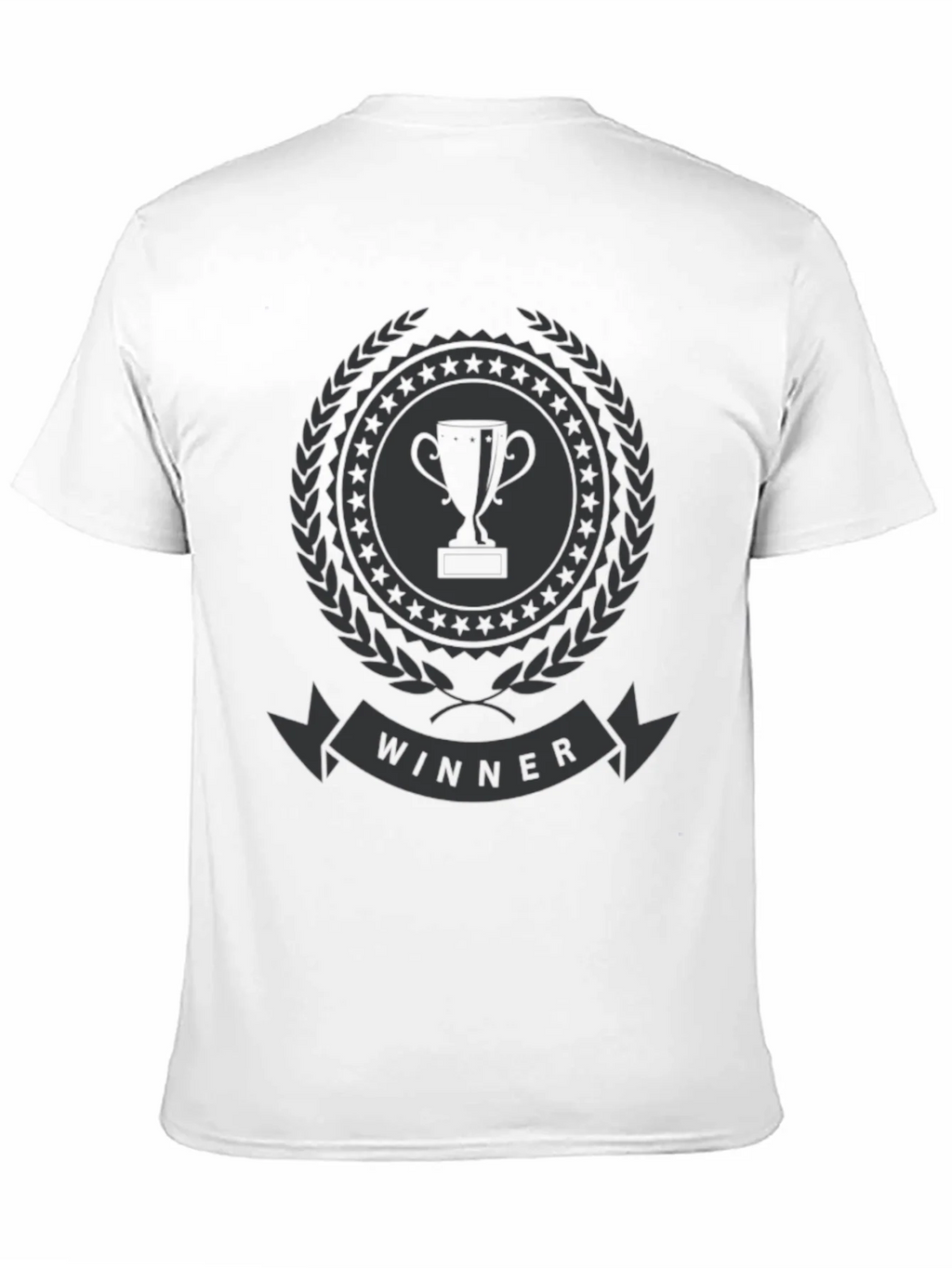 Winner Trophy Graphic T-Shirt - Stylish Champion Tee