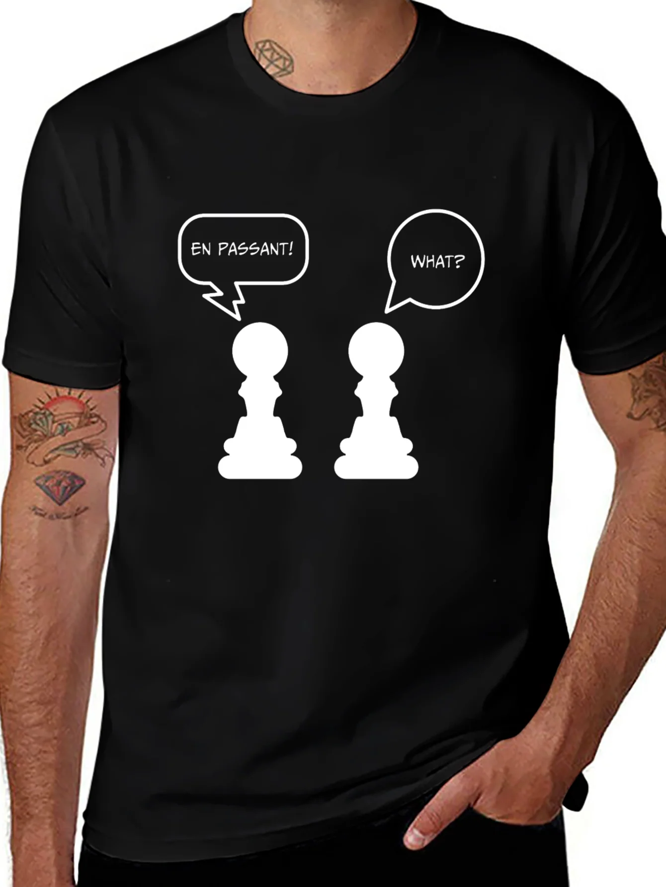 En Passant Chess T-Shirt - Humorous Chess Player Tee