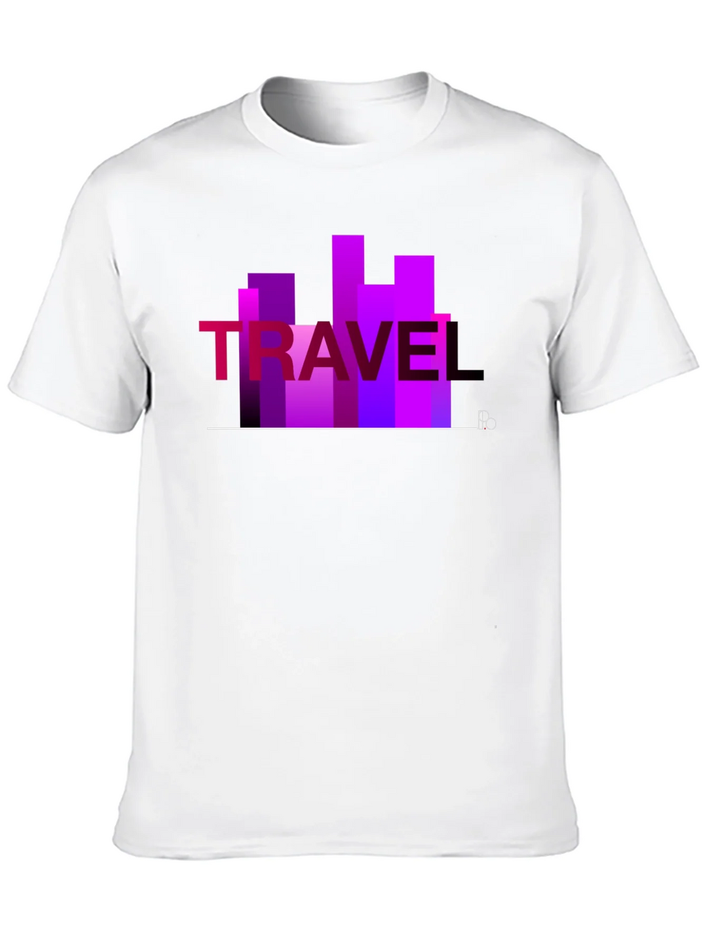 Travel Graphic T-Shirt - Cityscape Design