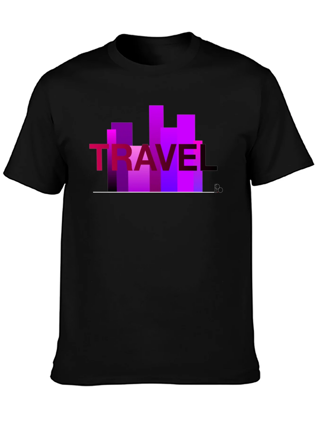 Travel Graphic T-Shirt - Cityscape Design