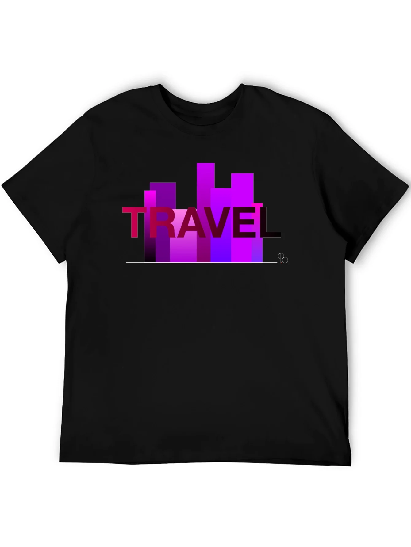 Travel Graphic T-Shirt - Cityscape Design