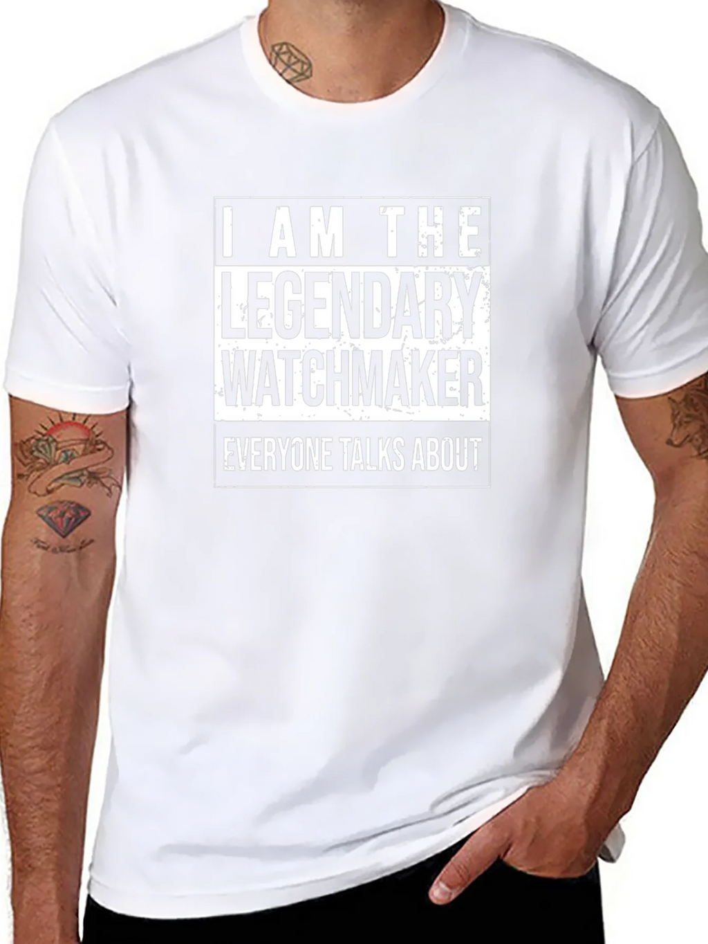 Legendary Watchmaker T-Shirt - Black Cotton Tee