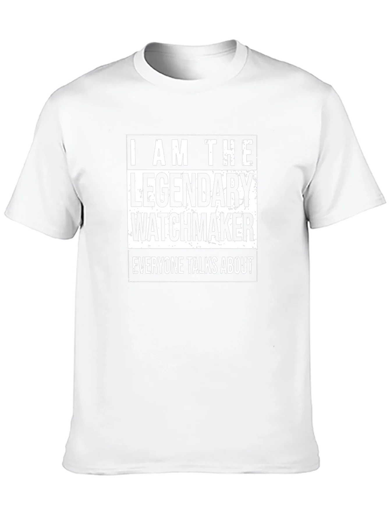 Legendary Watchmaker T-Shirt - Black Cotton Tee