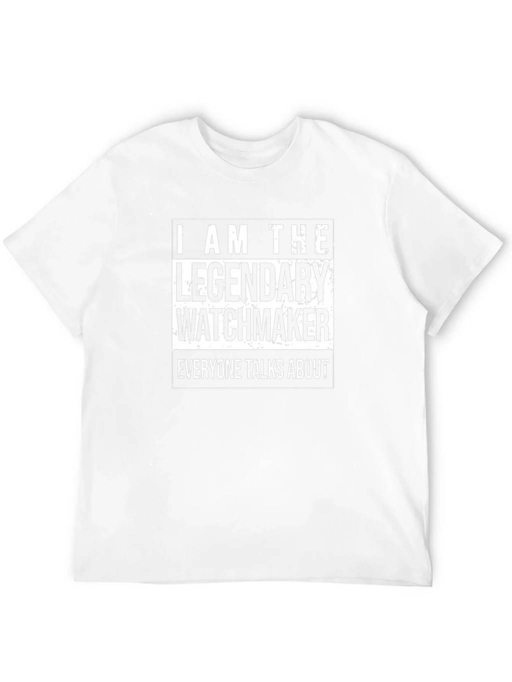 Legendary Watchmaker T-Shirt - Black Cotton Tee