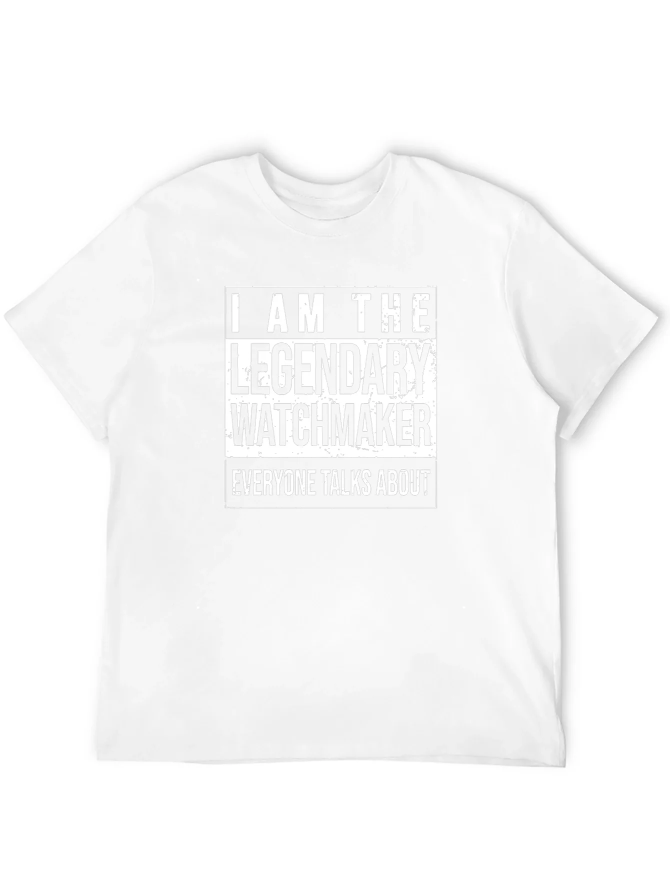 Legendary Watchmaker T-Shirt - Black Cotton Tee