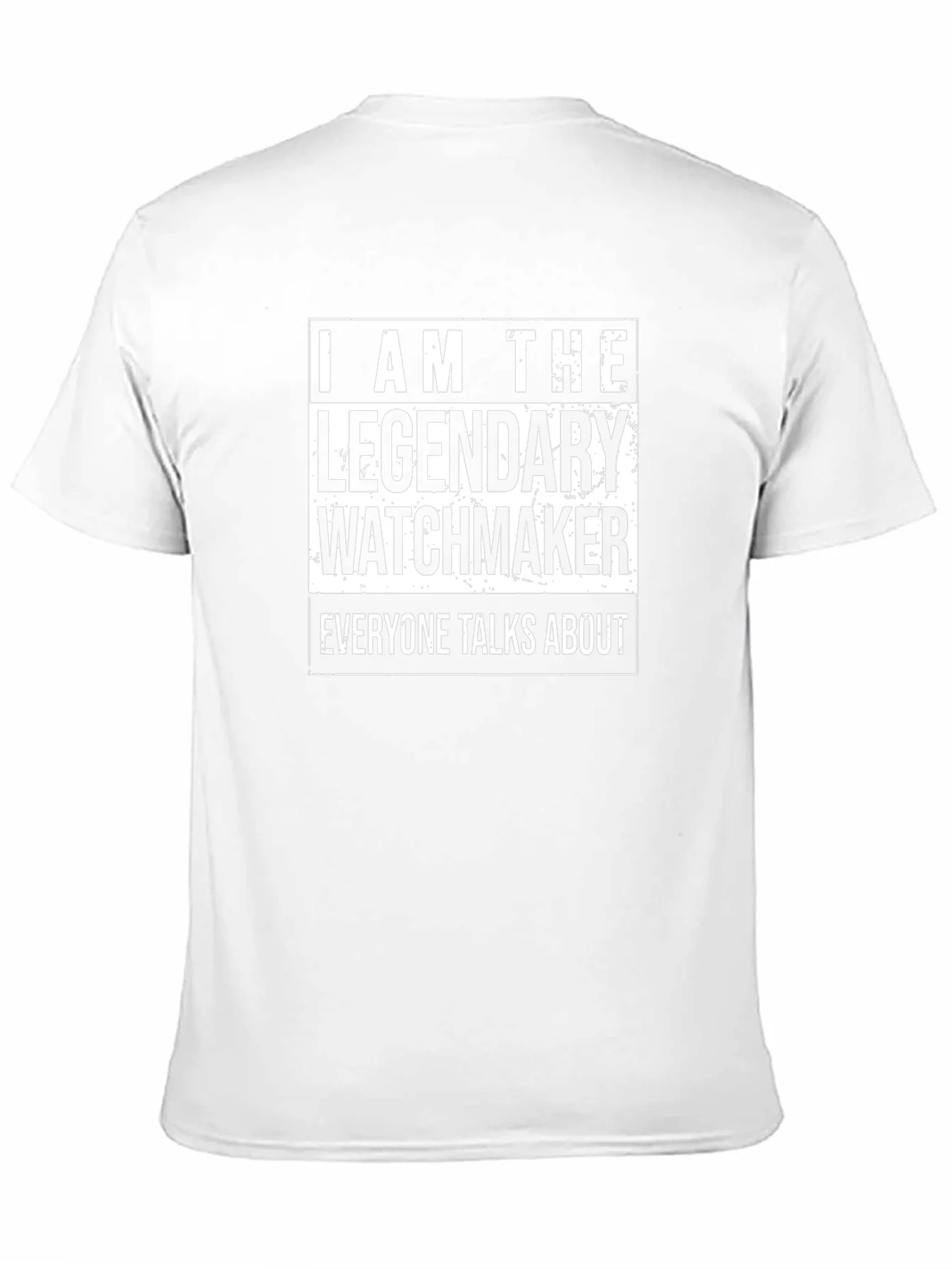 Legendary Watchmaker T-Shirt - Black Cotton Tee