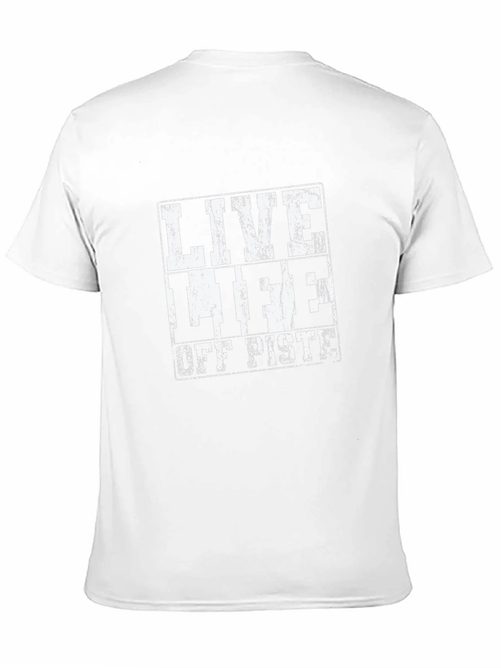 Live Life Off Piste Black T-Shirt