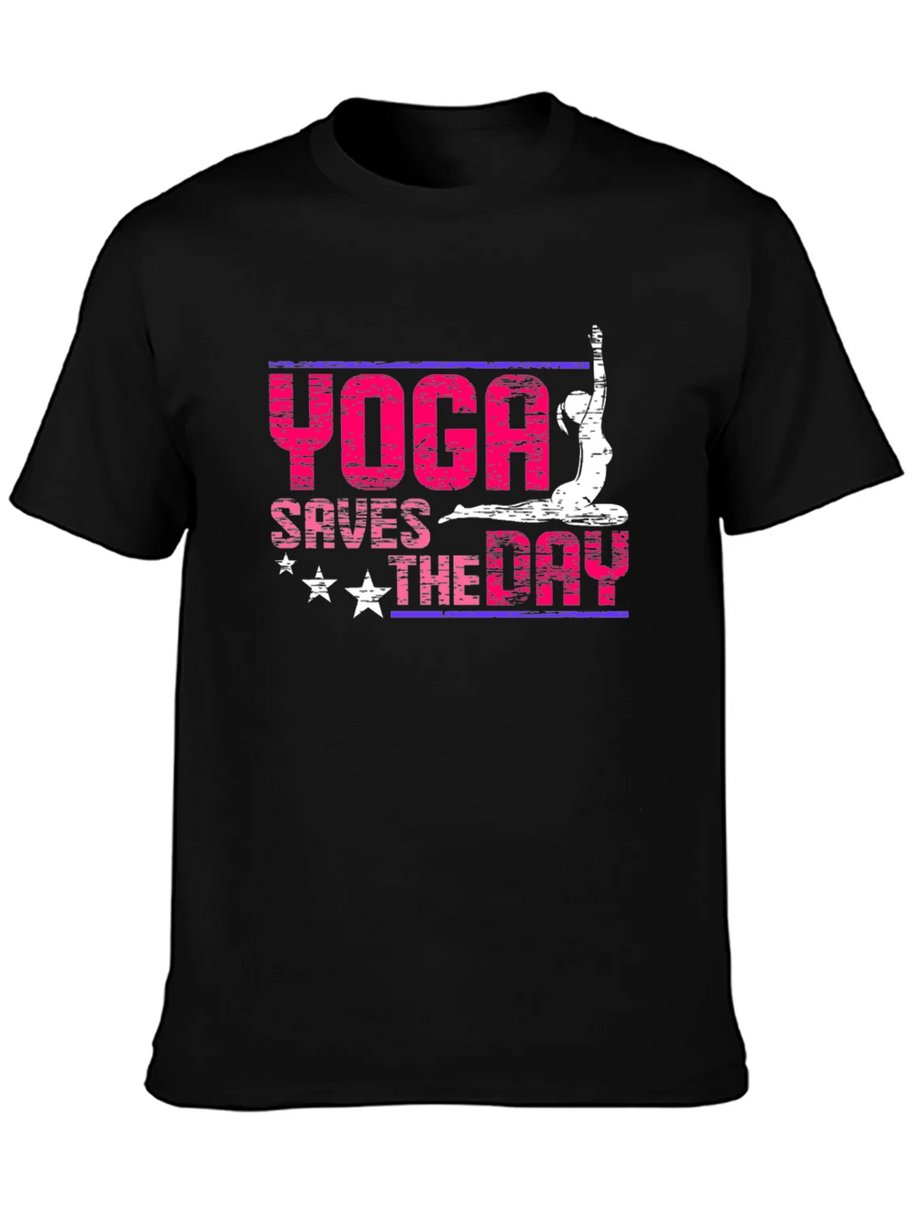 Yoga Saves The Day Graphic Tee
