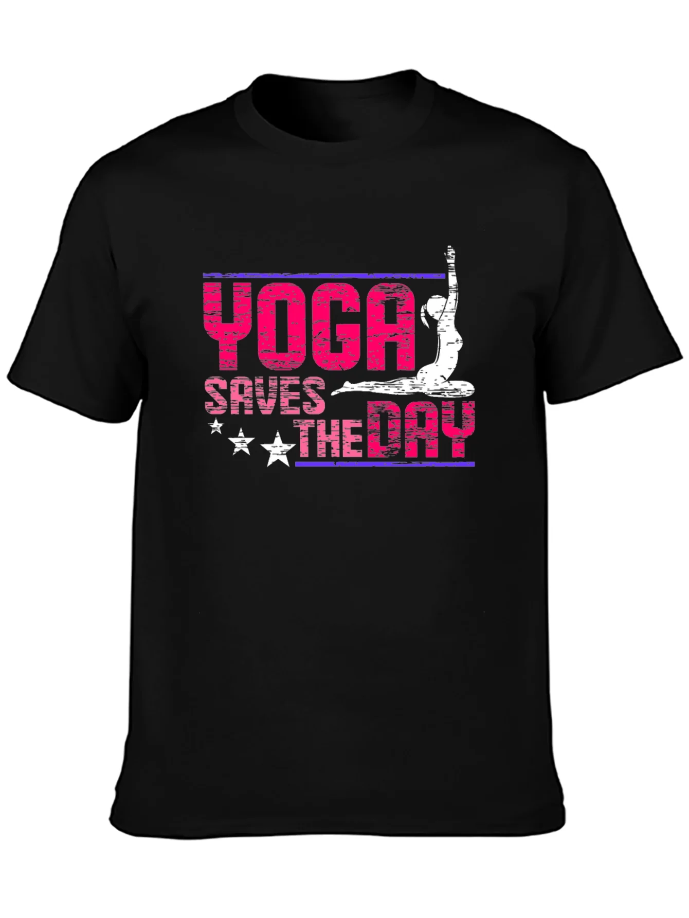 Yoga Saves The Day Graphic Tee