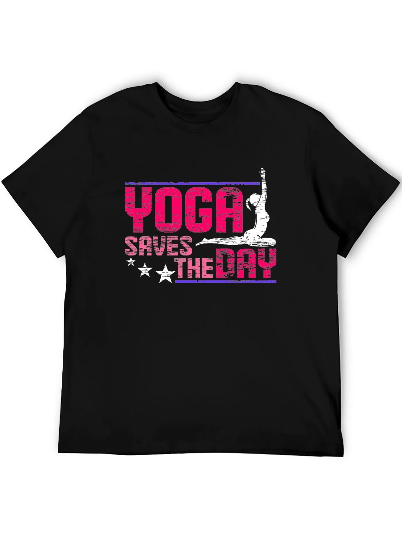 Yoga Saves The Day Graphic Tee