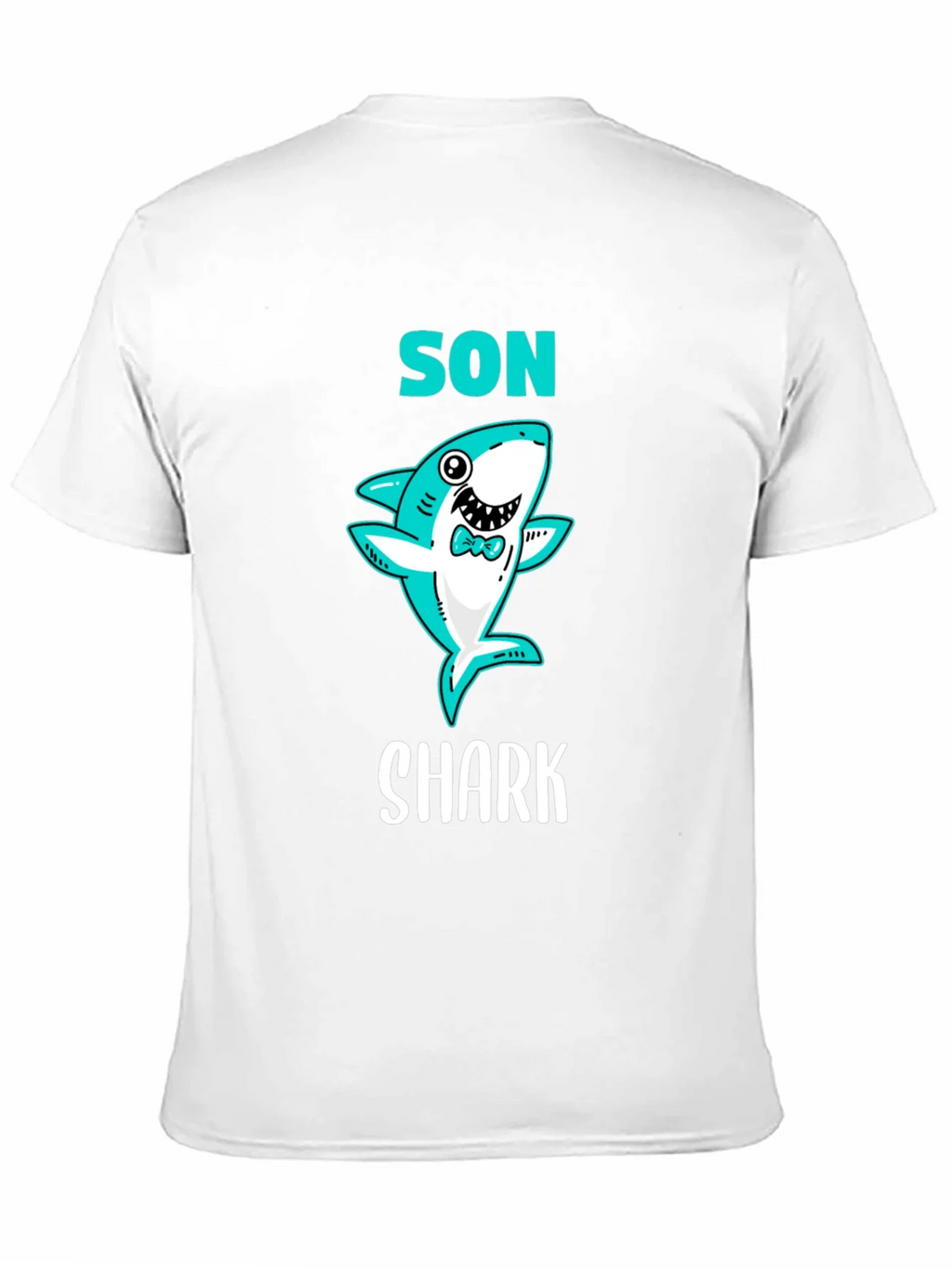 Son Shark T-Shirt - Cute Cartoon Graphic Tee