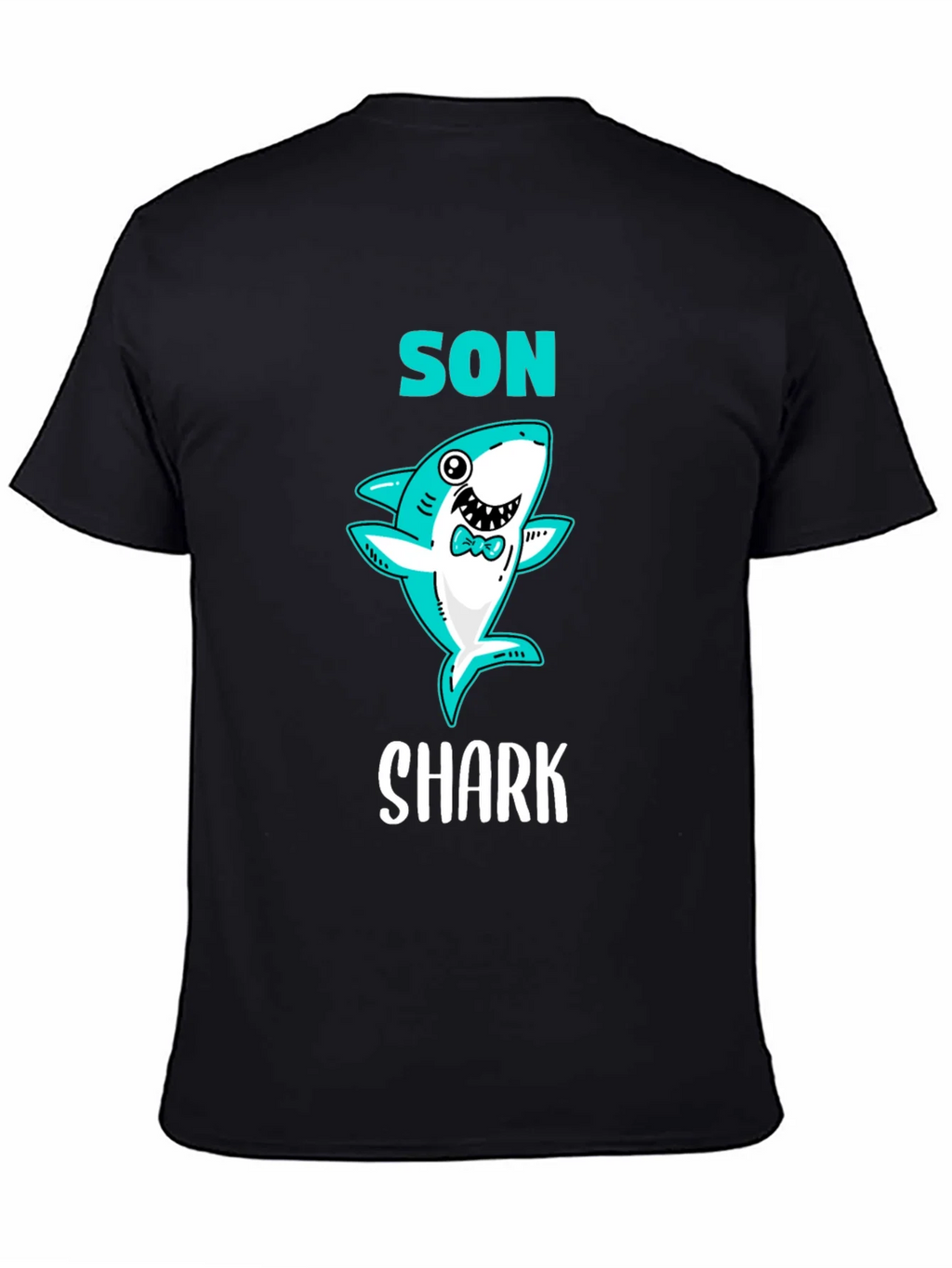 Son Shark T-Shirt - Cute Cartoon Graphic Tee