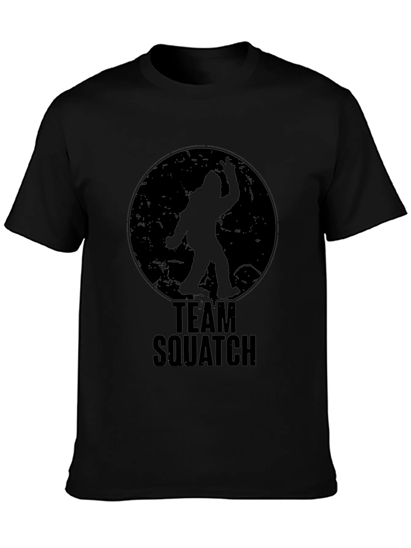 Team Squatch T-Shirt - Bigfoot Silhouette Tee