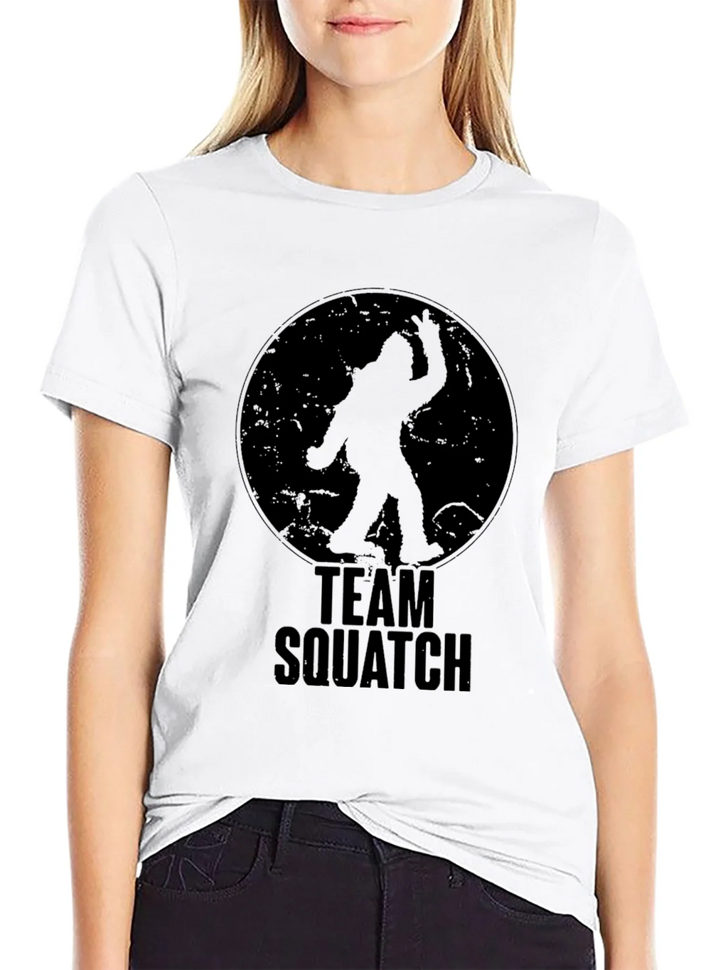 Team Squatch T-Shirt - Bigfoot Silhouette Tee