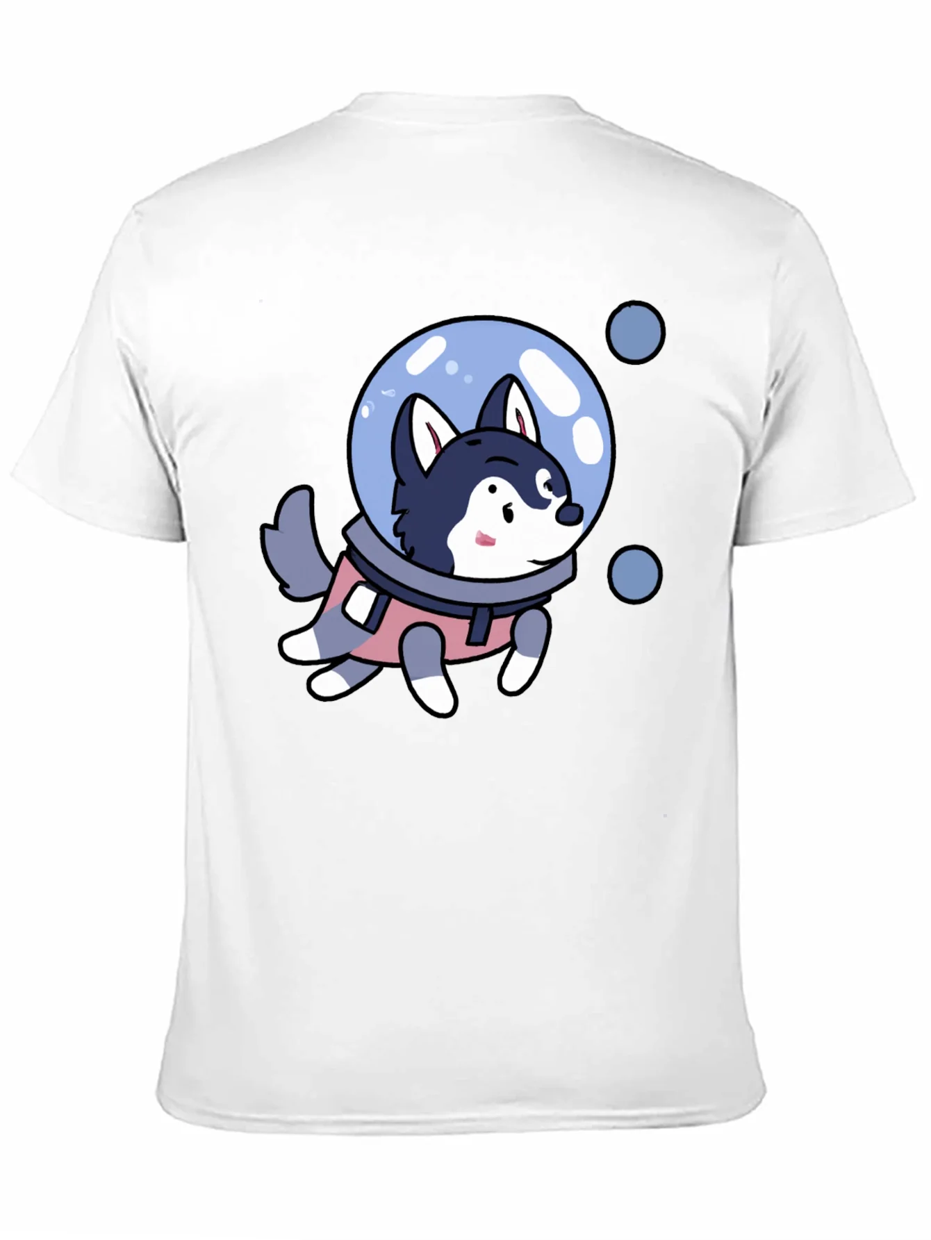Husky Astronaut T-Shirt - Space Dog Tee