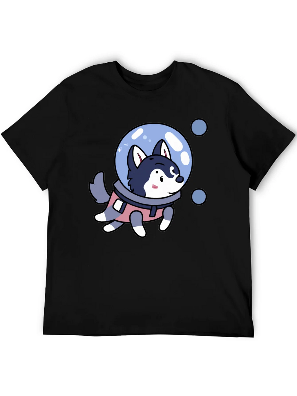 Husky Astronaut T-Shirt - Space Dog Tee