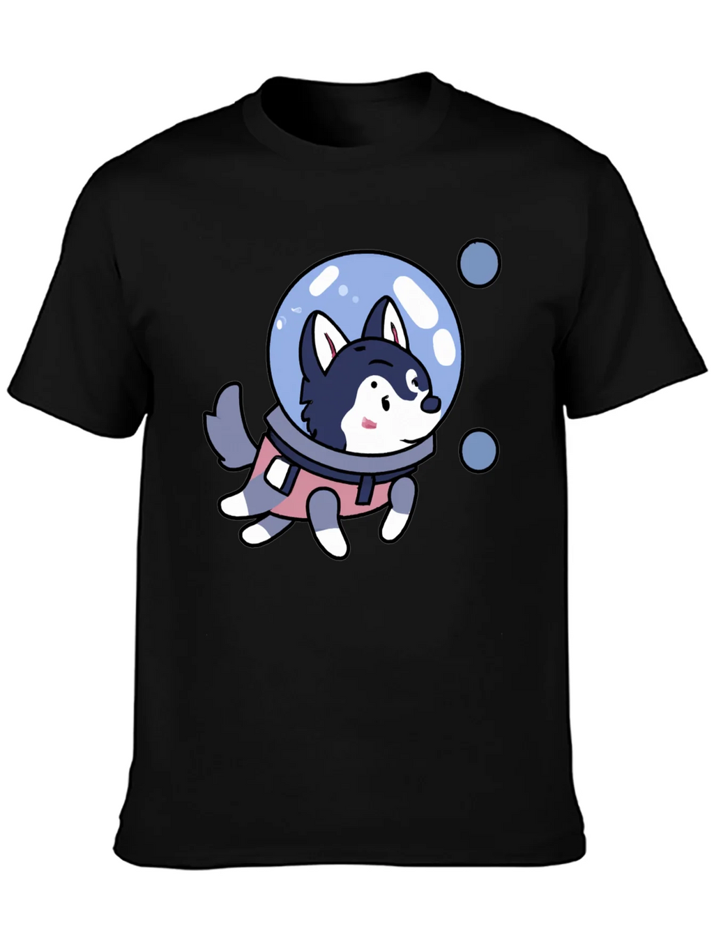 Husky Astronaut T-Shirt - Space Dog Tee