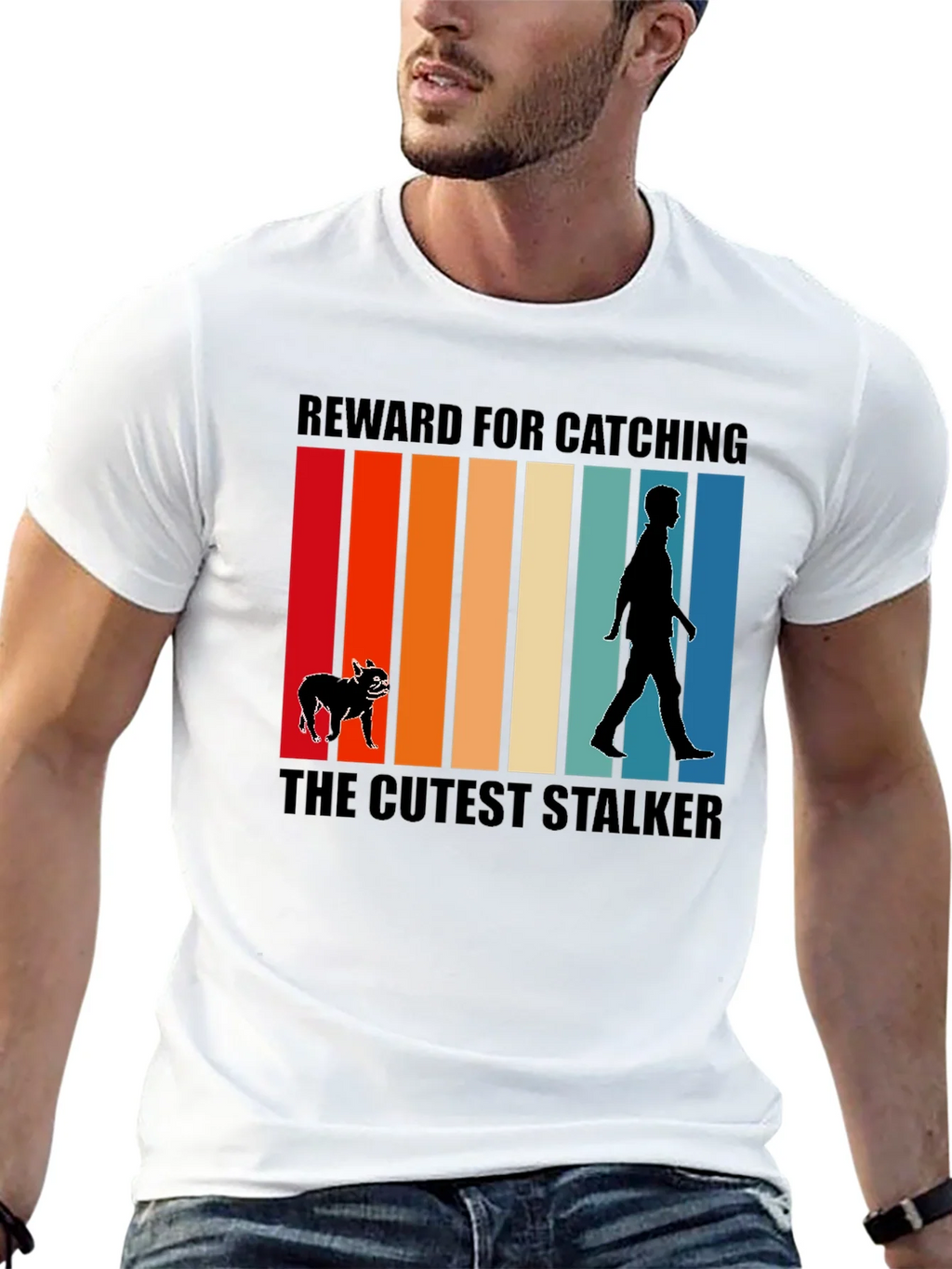 Cutest Stalker Dog T-Shirt