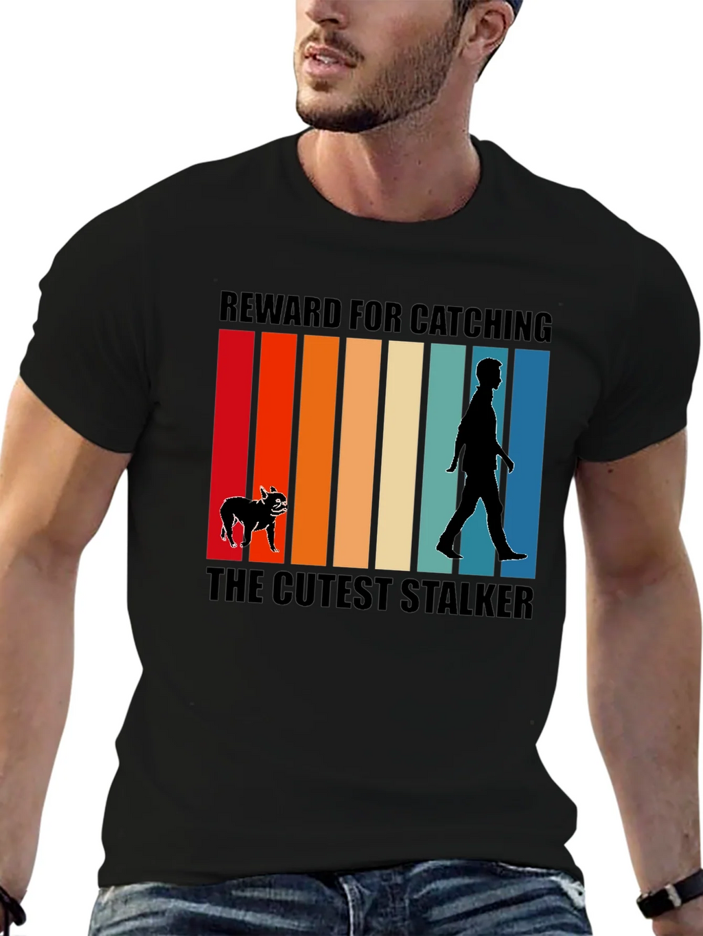 Cutest Stalker Dog T-Shirt