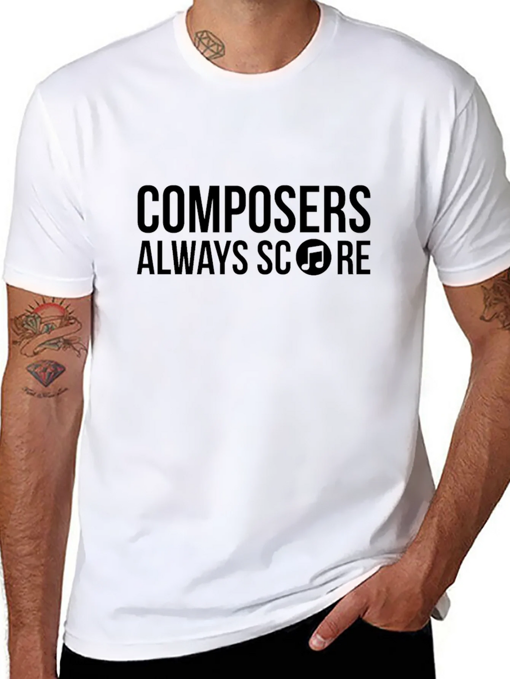 Composers Always Score Music T-Shirt