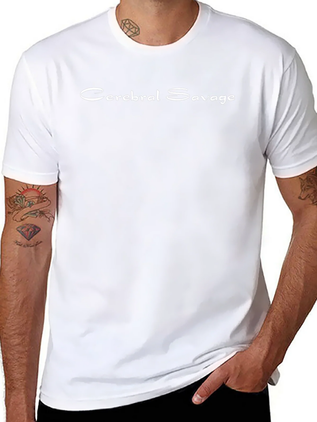 Cerebral Savage Black T-Shirt