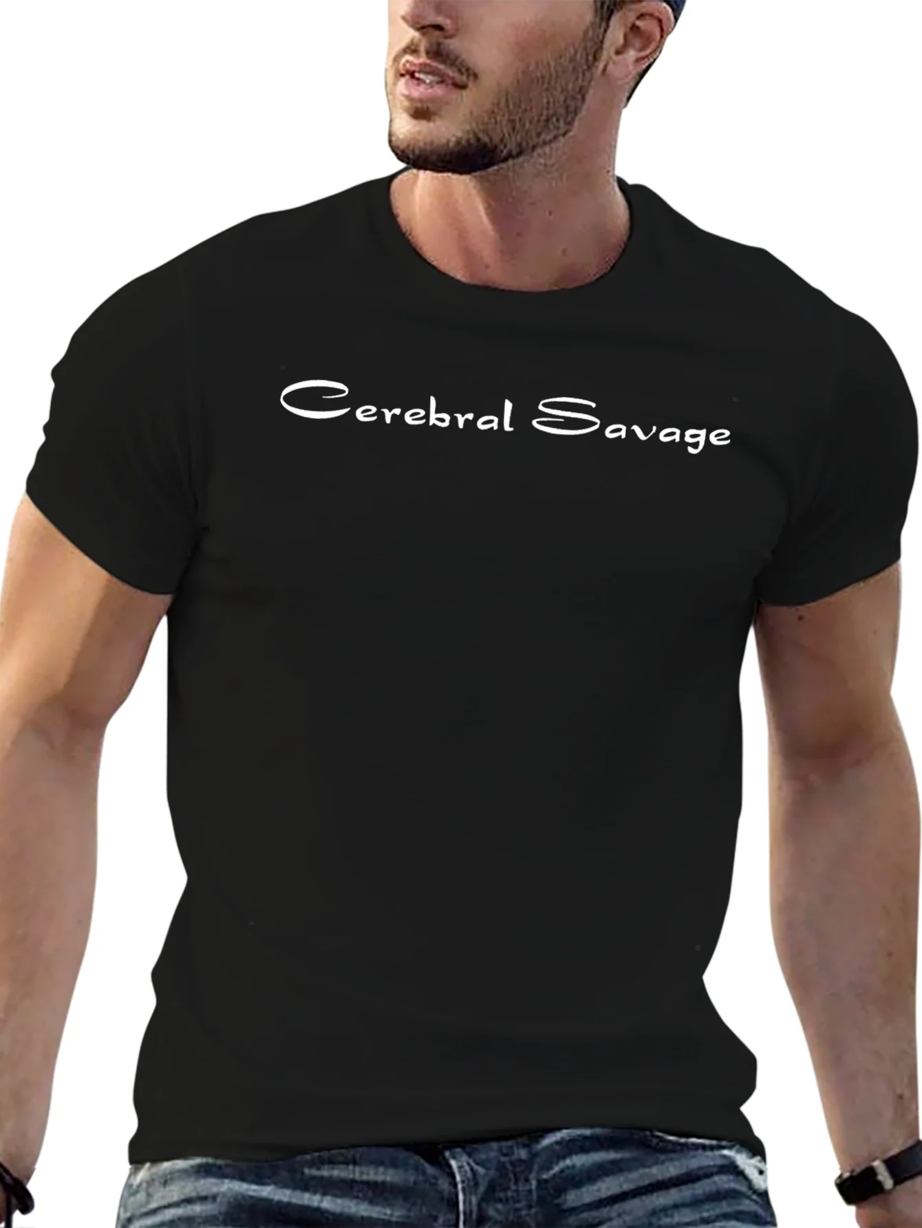 Cerebral Savage Black T-Shirt