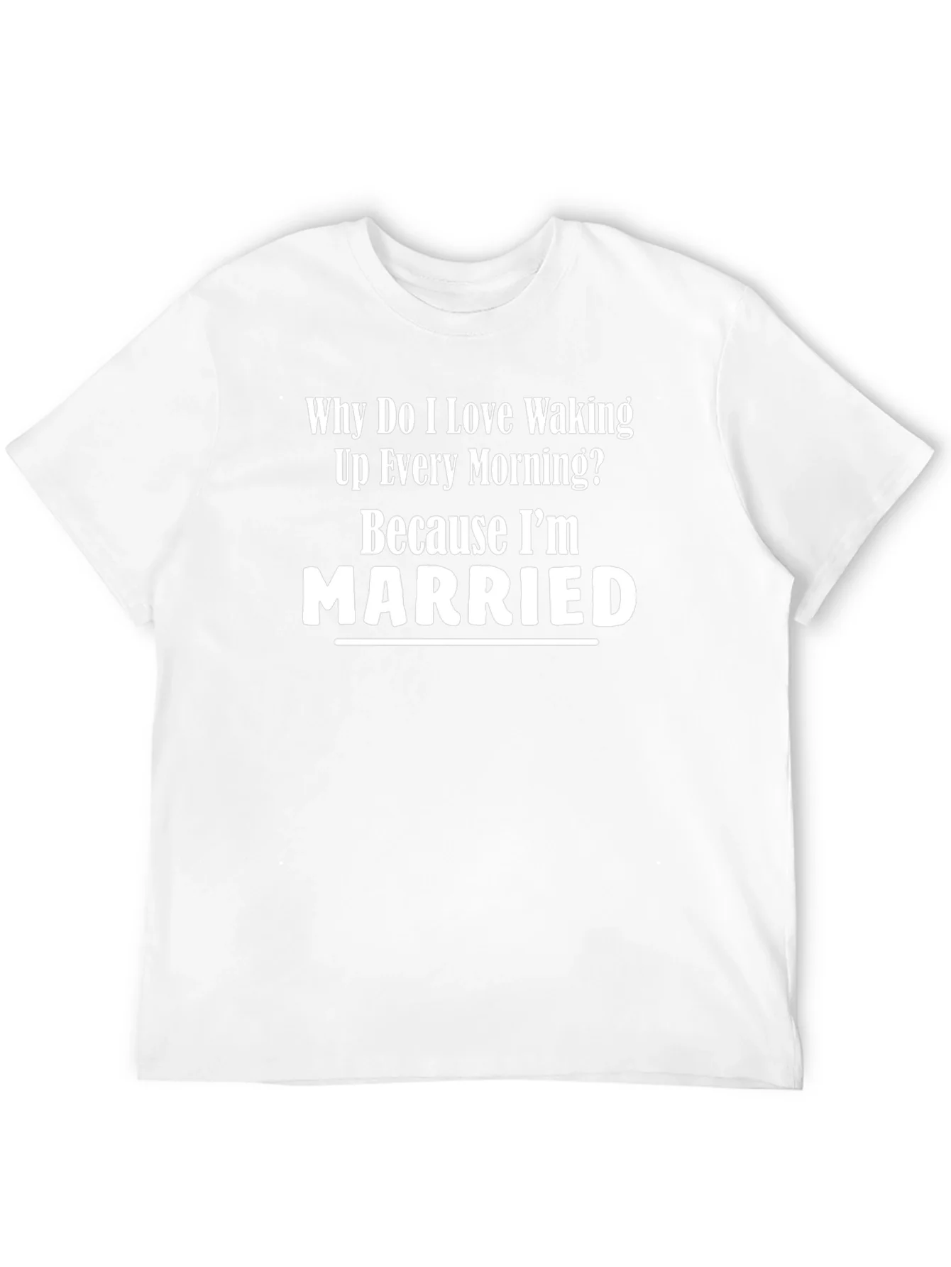 Married Life T-Shirt: Funny Husband Tee