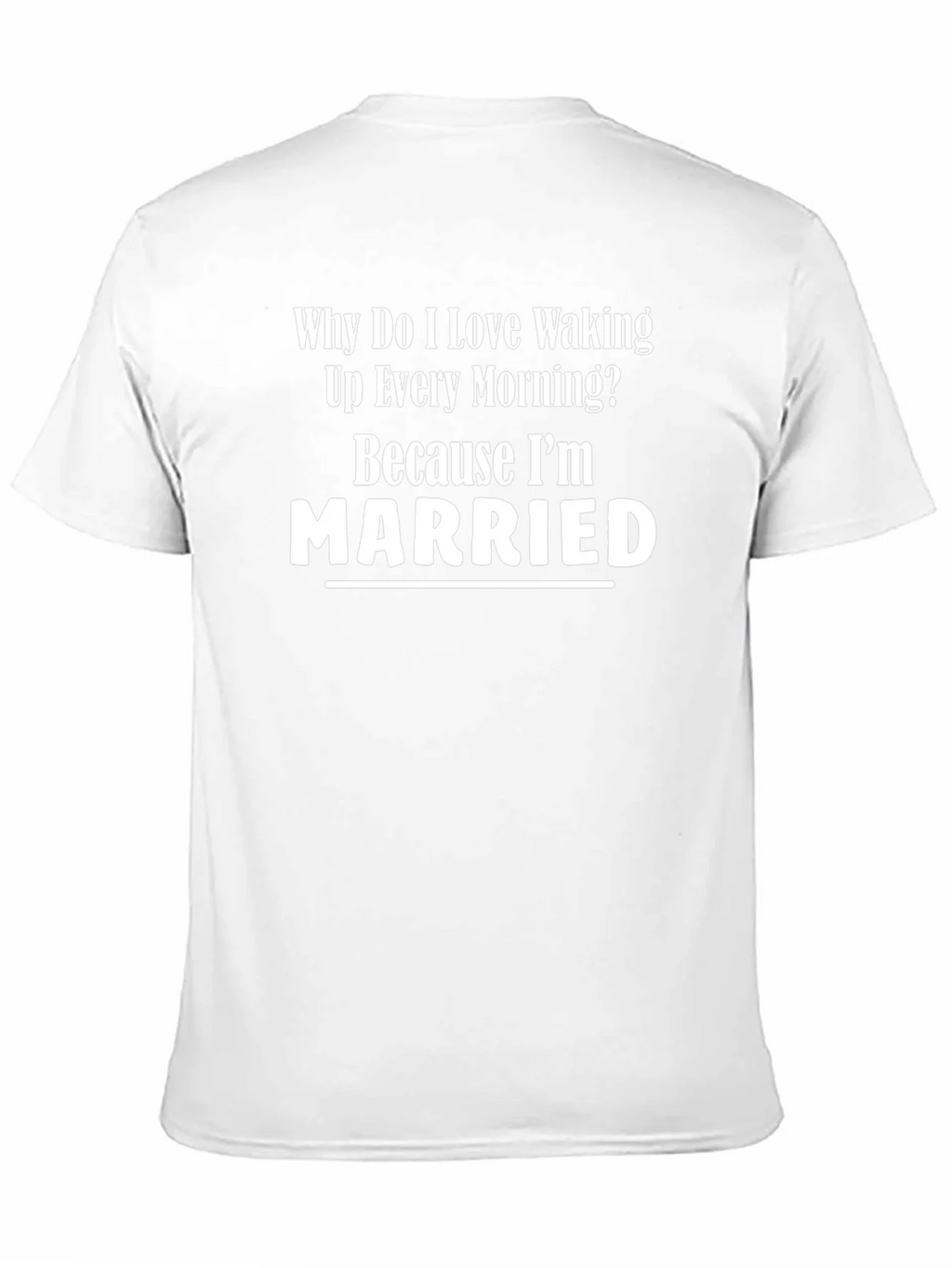 Married Life T-Shirt: Funny Husband Tee