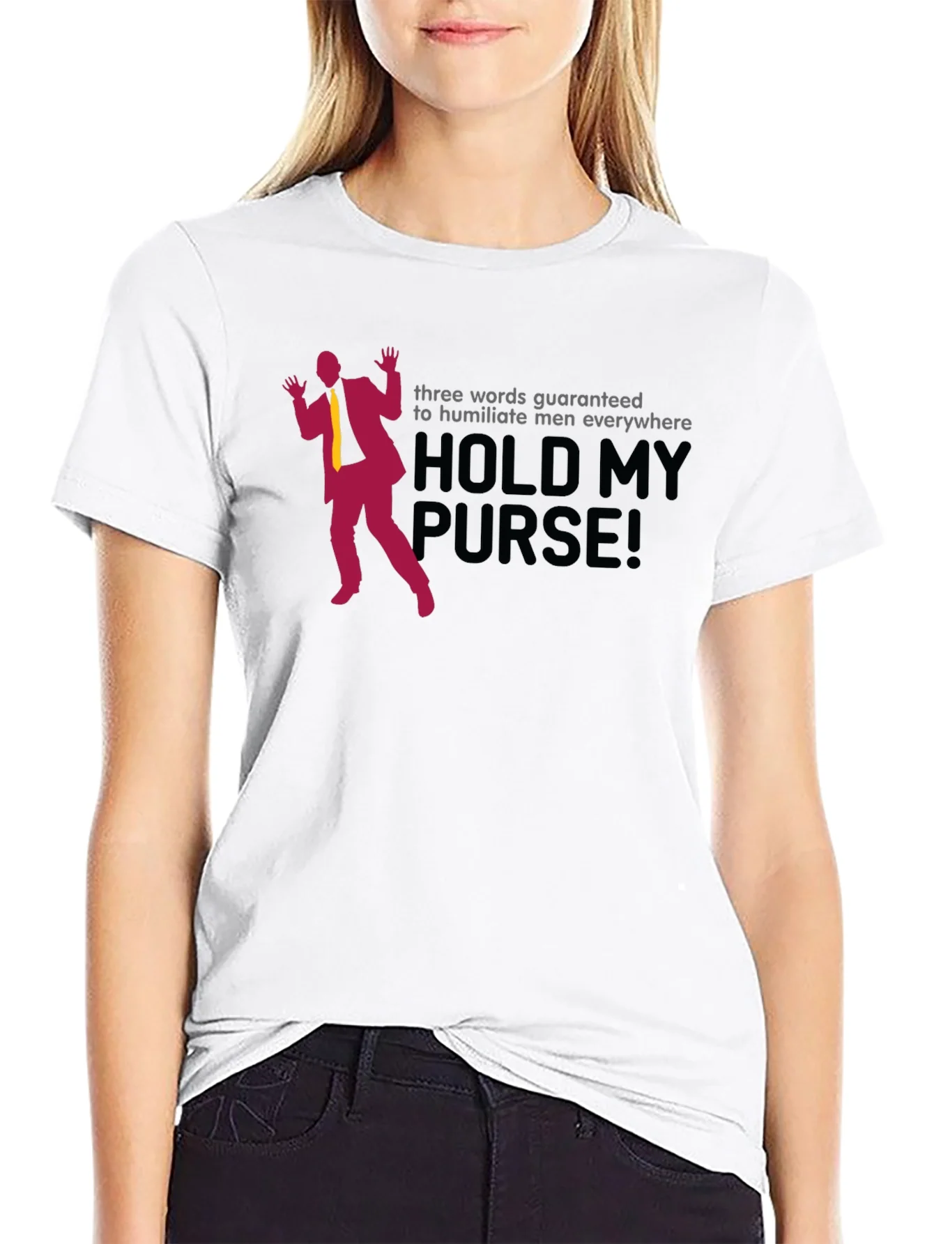 Hold My Purse Mens Graphic T-Shirt