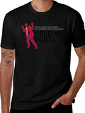Hold My Purse Mens Graphic T-Shirt