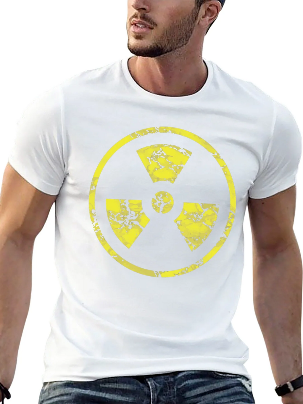 Radioactive Symbol Graphic T-Shirt