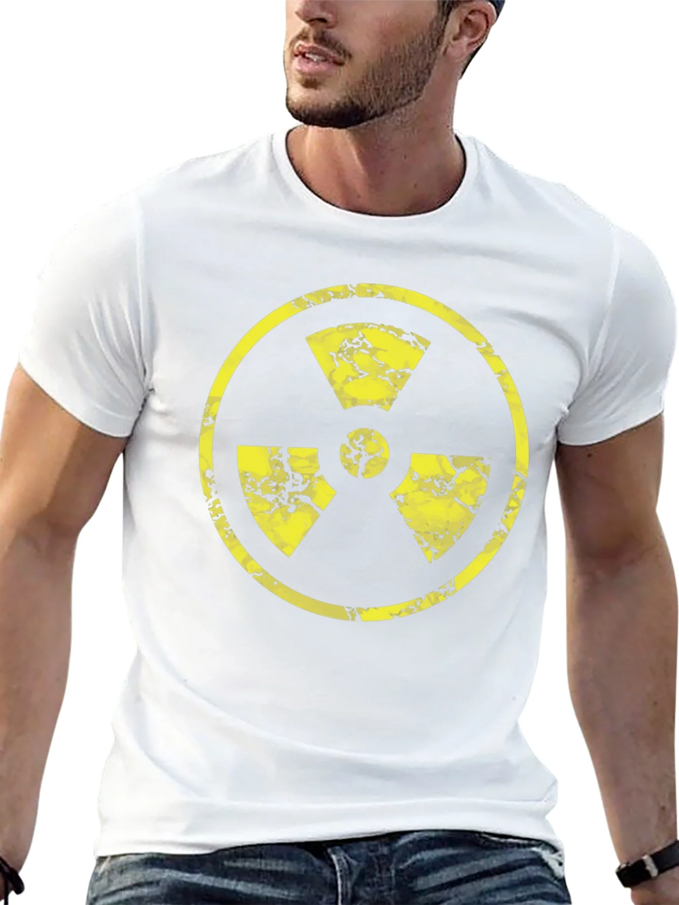 Radioactive Symbol Graphic T-Shirt