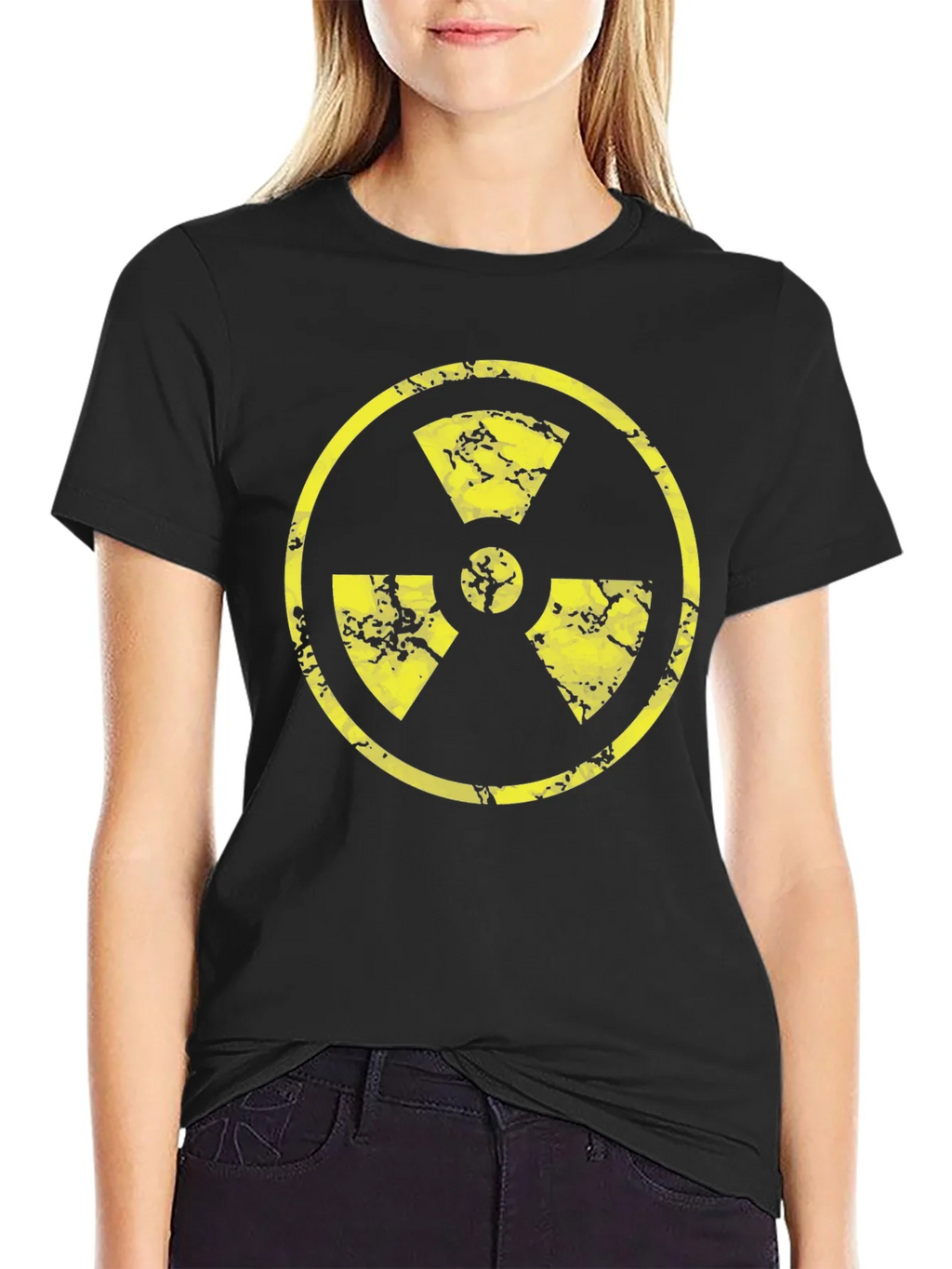 Radioactive Symbol Graphic T-Shirt