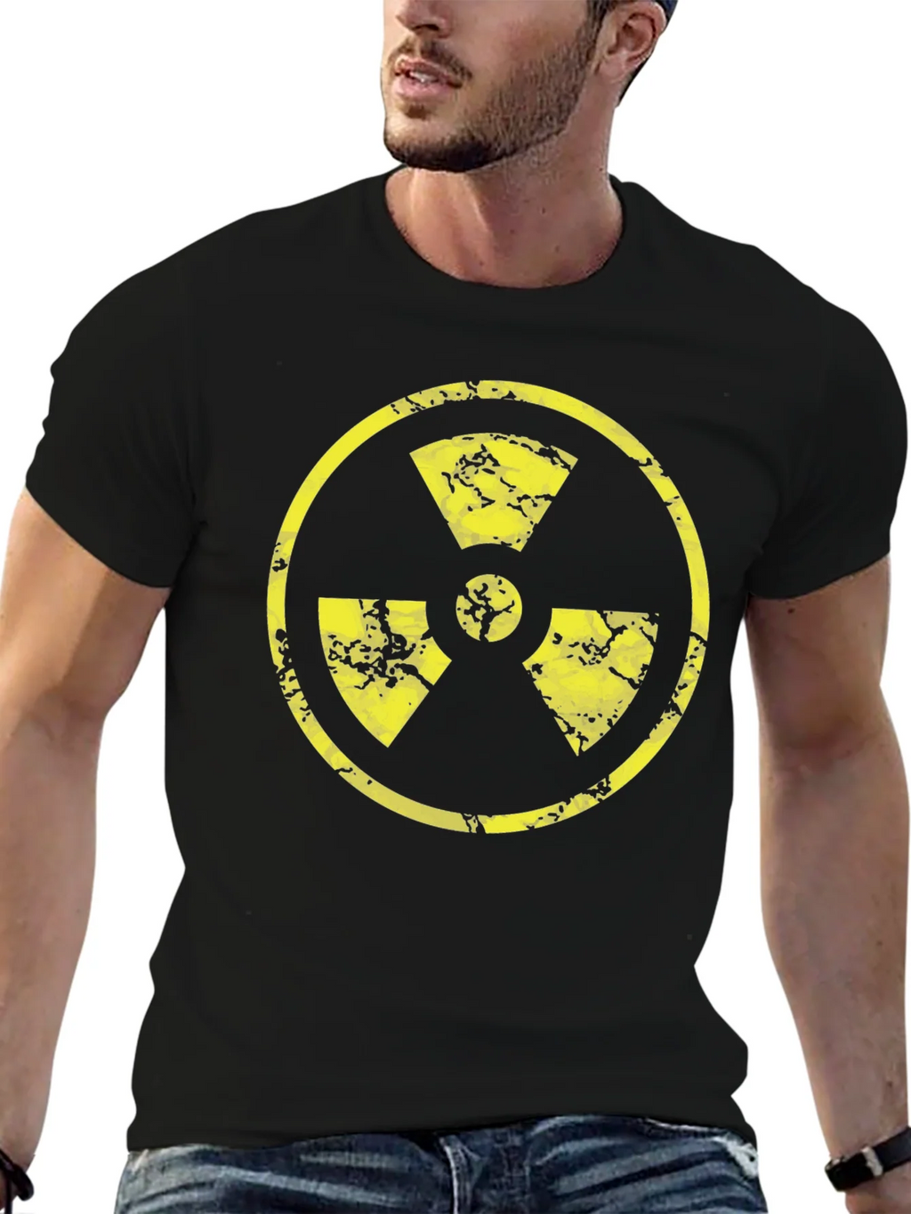 Radioactive Symbol Graphic T-Shirt