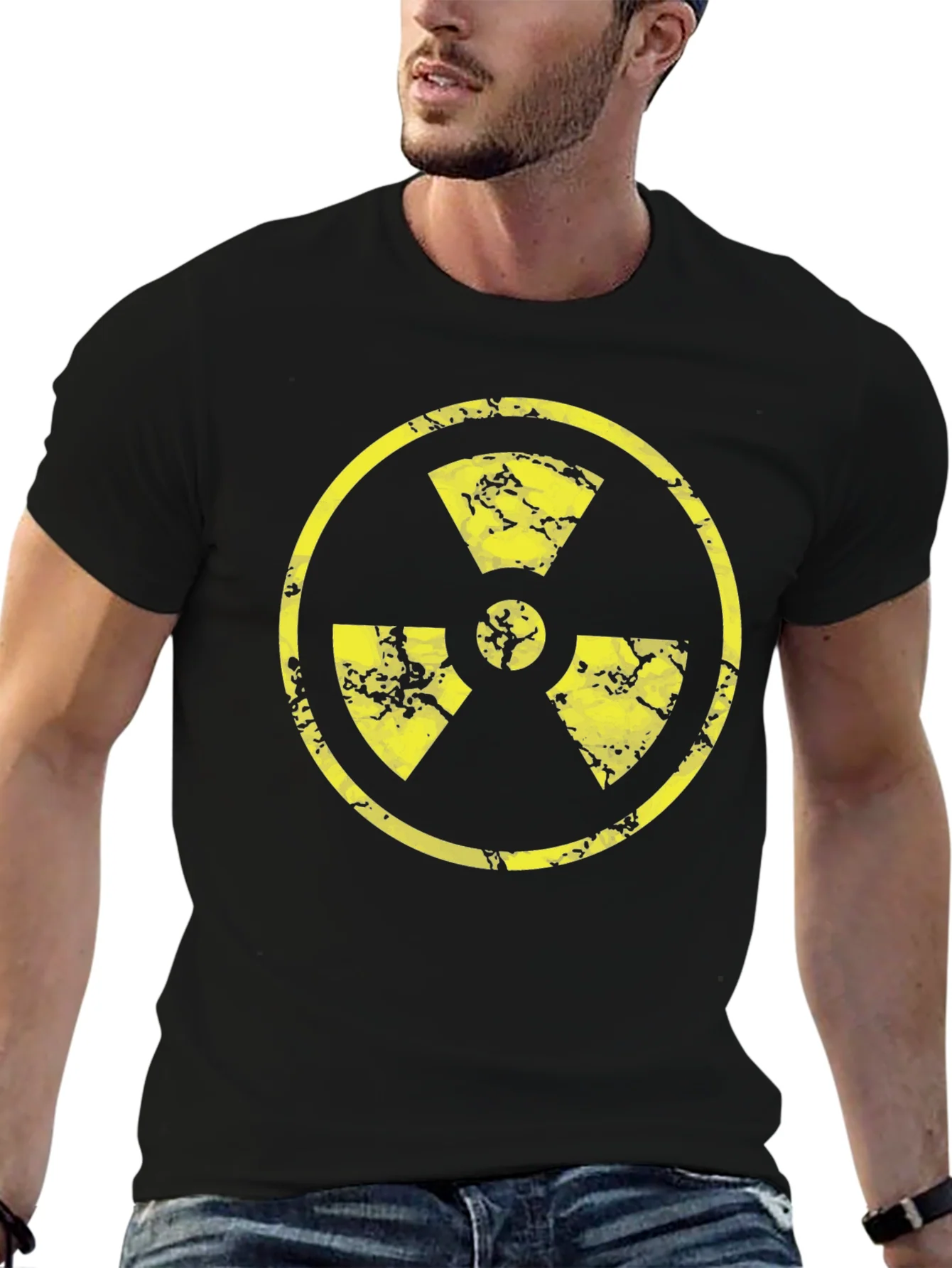 Radioactive Symbol Graphic T-Shirt