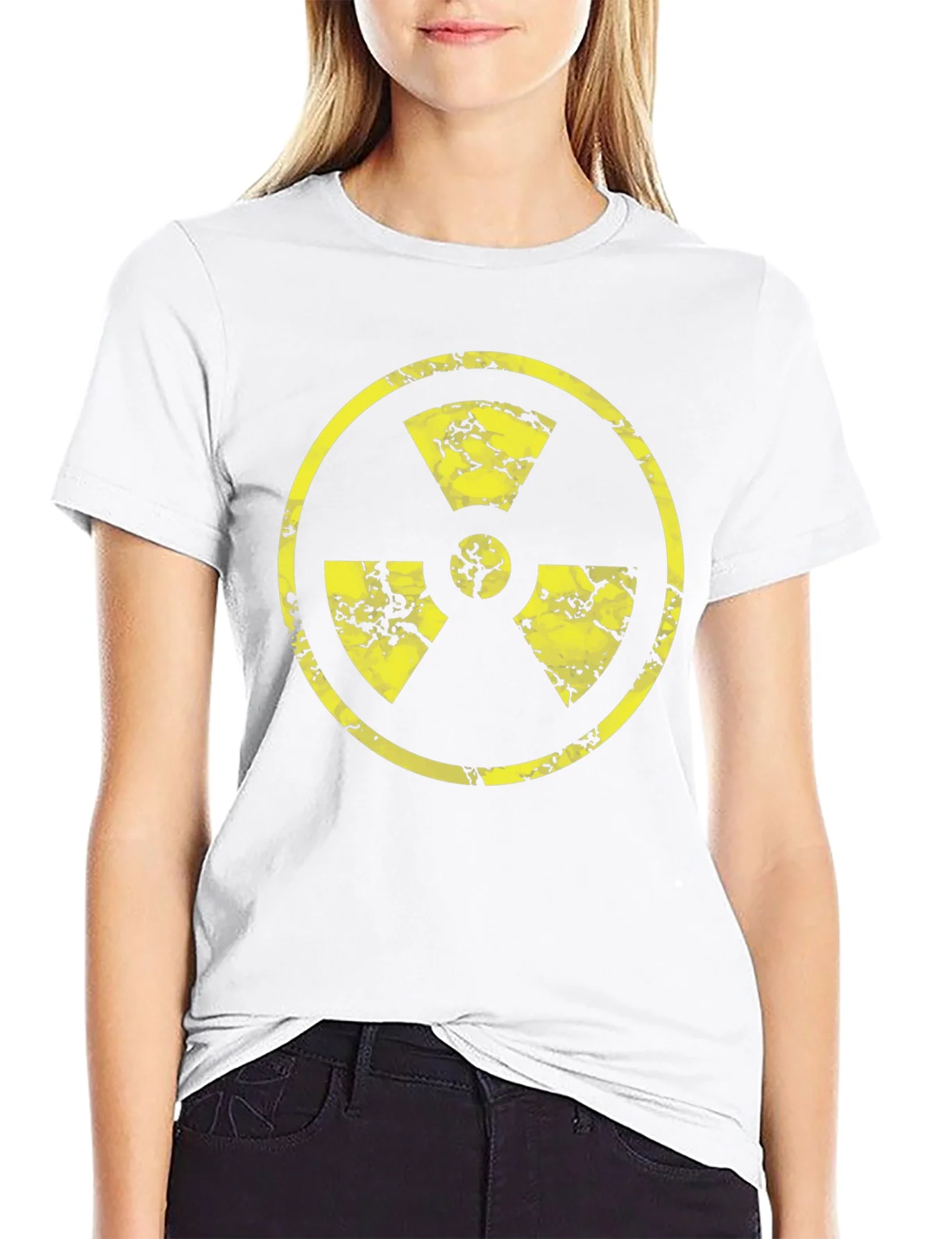 Radioactive Symbol Graphic T-Shirt