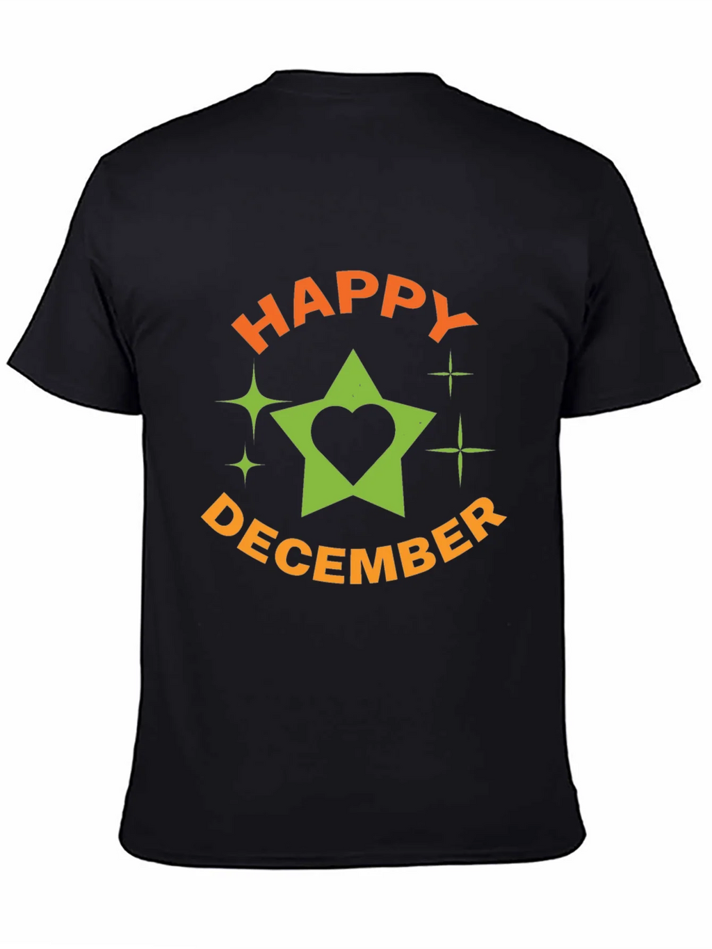 Festive Happy December Graphic T-Shirt
