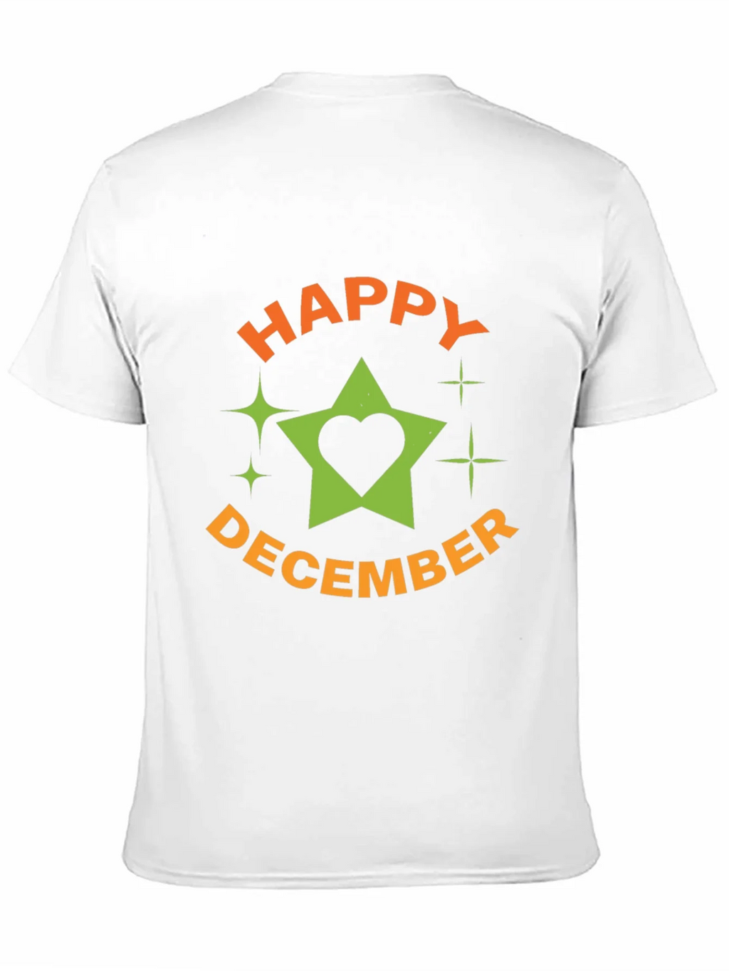 Festive Happy December Graphic T-Shirt