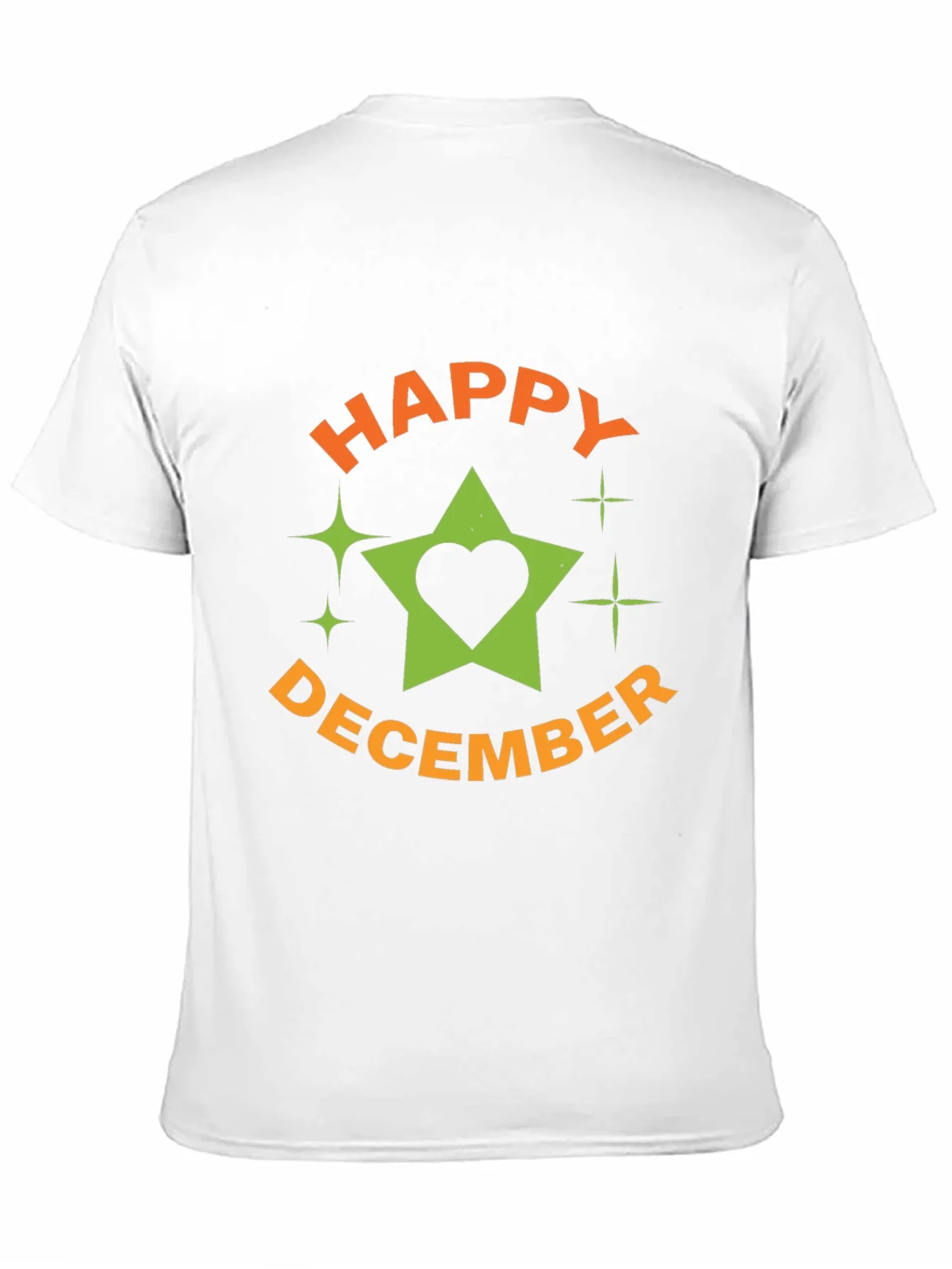 Festive Happy December Graphic T-Shirt